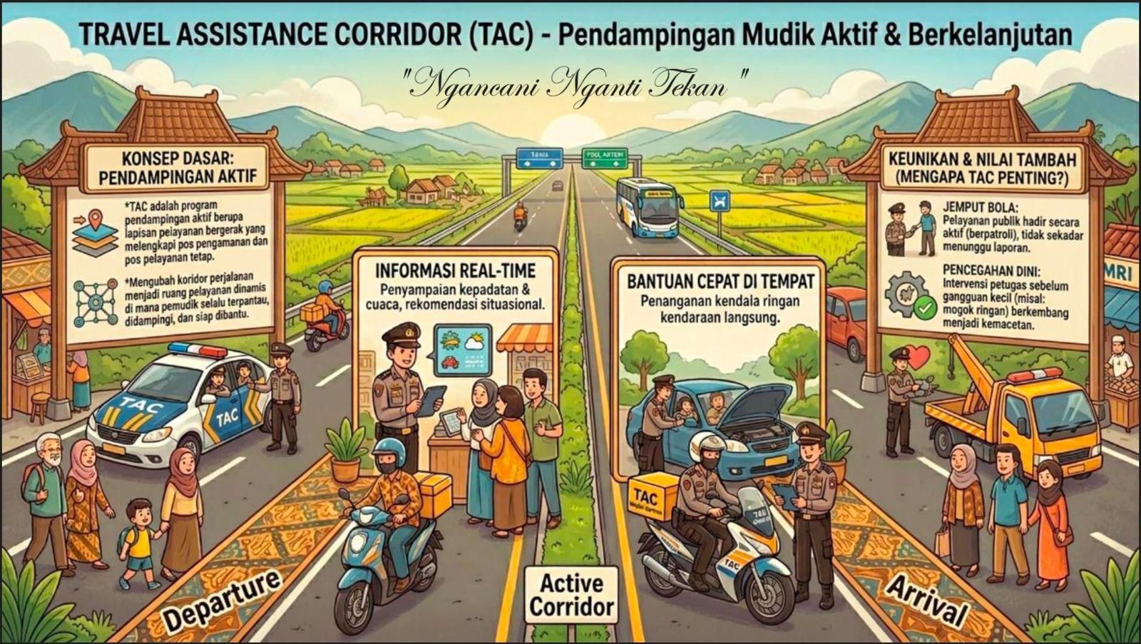 Polda Jateng Siapkan Layanan Mudik Terpadu Berbasis AI pada Operasi Ketupat 2026