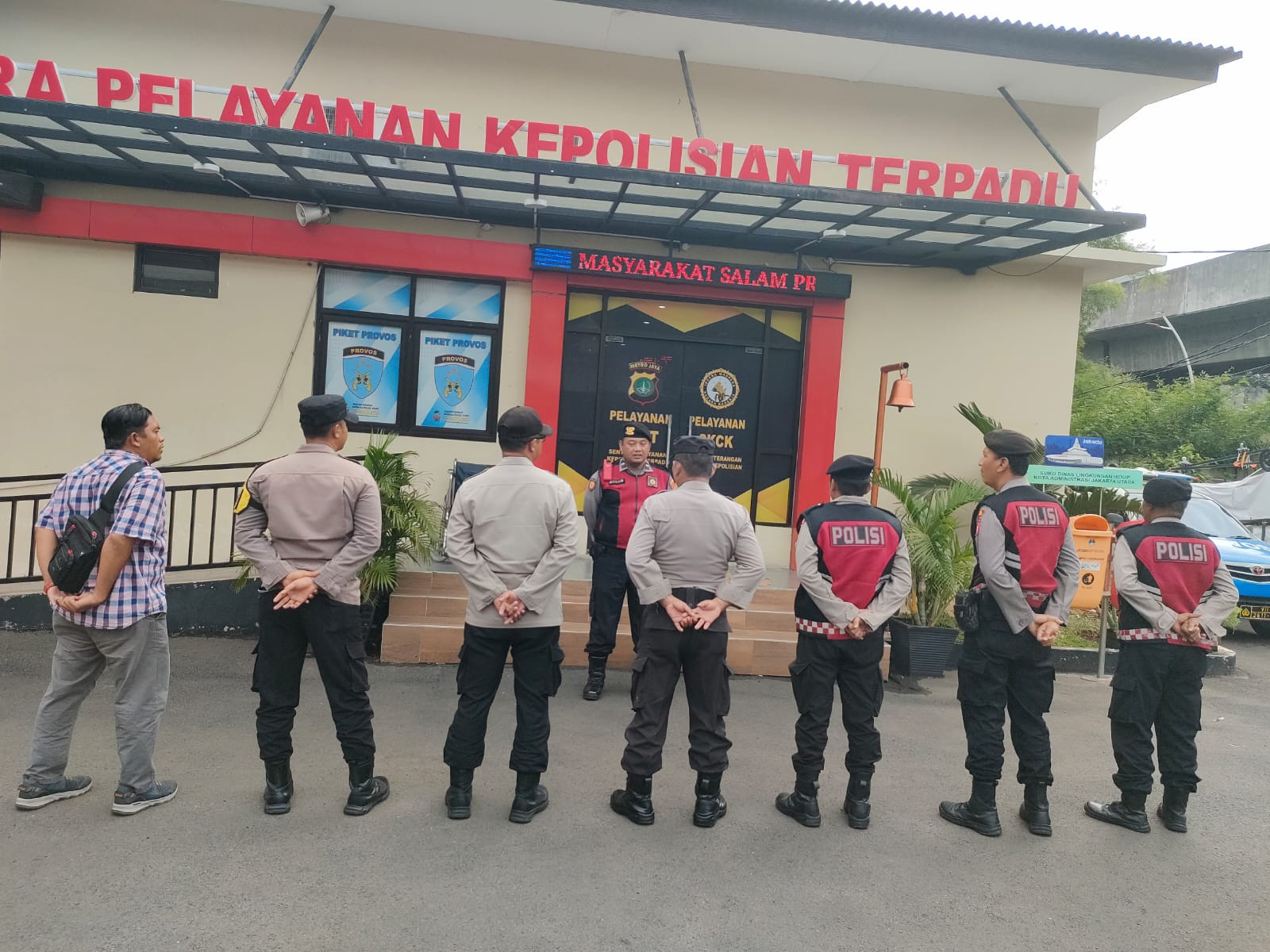 Polsek Kelapa Gading Gelar Apel Ops Brantas Jaya 2025, Tegaskan Komitmen Ciptakan Wilayah Bebas Narkoba dan Premanisme