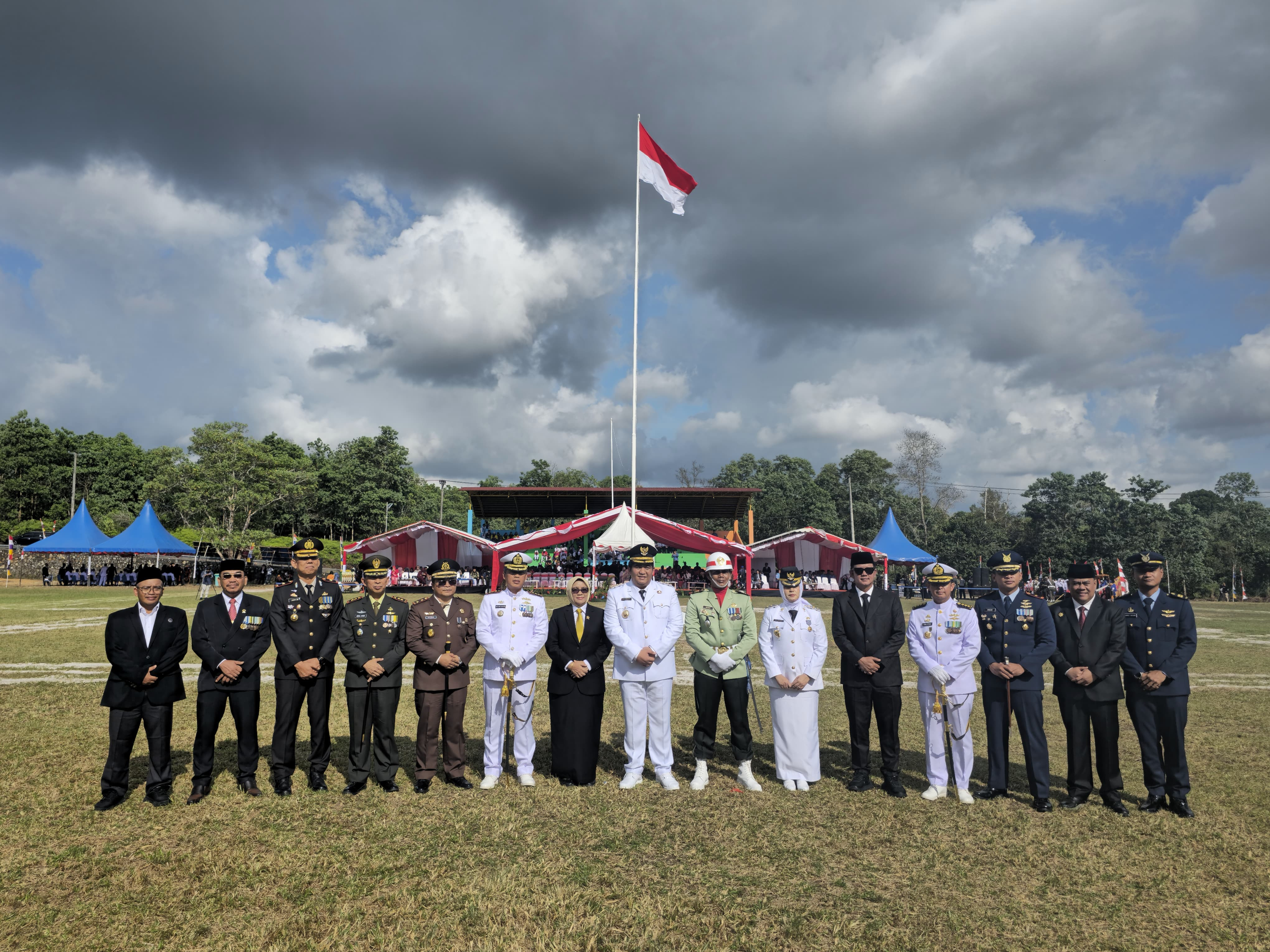 Danlanal Bintan Hadiri  Upacara HUT Ke-80 Kemerdekaan RI Tahun 2025
