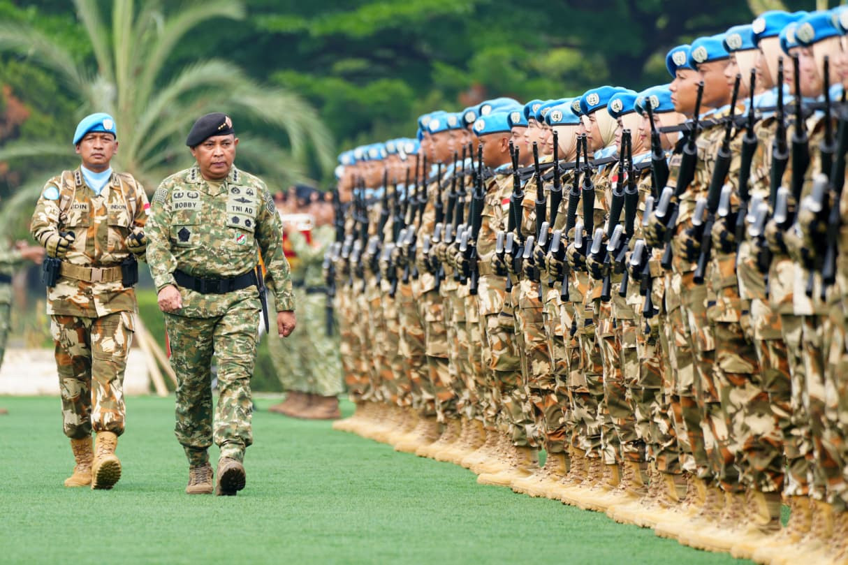 Satgas BGC TNI Konga XXXIX-G Monusco Tiba di Tanah Air