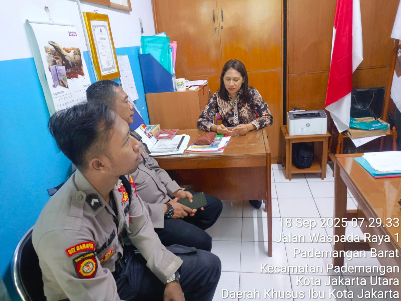 Polisi Sambangi Sekolah Fajar Indah, Ajak Siswa Jauhi Narkoba dan Kenakalan Remaja