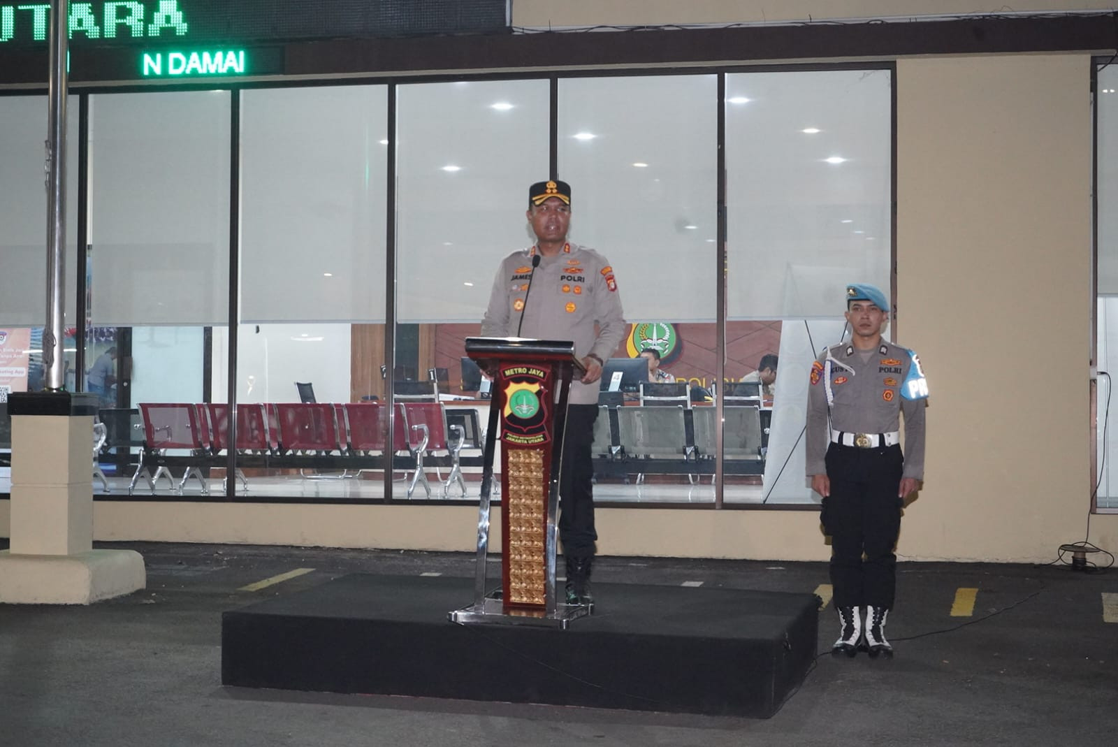 Polres Metro Jakarta Utara Gelar Apel KRYD, Antisipasi Gangguan Kamtibmas Pasca Laga Persija vs Arema FC