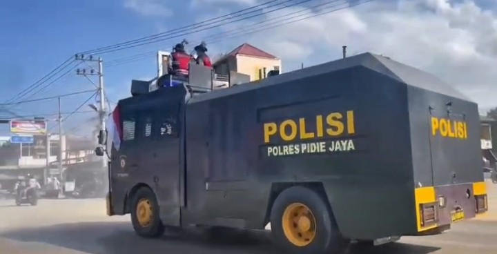 Aksi Humanis Polres Pidie Jaya Tuai Apresiasi Warga, Debu Pascabanjir Berhasil Dikendalikan