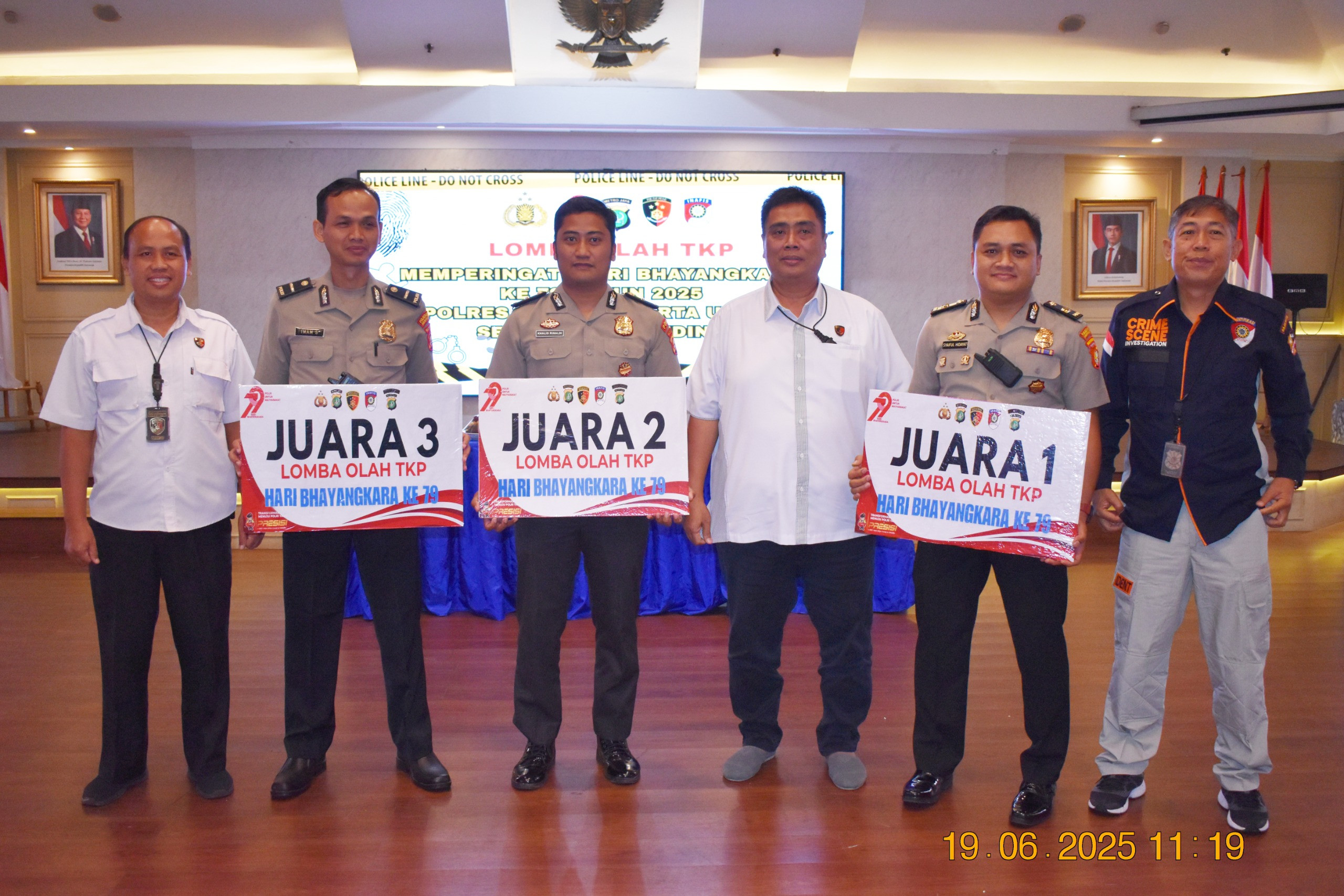 Sambut Hari Bhayangkara ke-79, Polres Metro Jakarta Utara Gelar Lomba Olah TKP Antar-Polsek