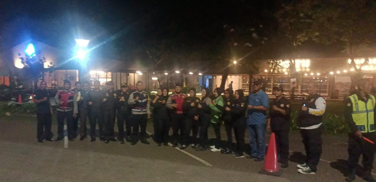 Apel Malam dan Patroli Skala Besar Tiga Pilar Antisipasi Guantibmas