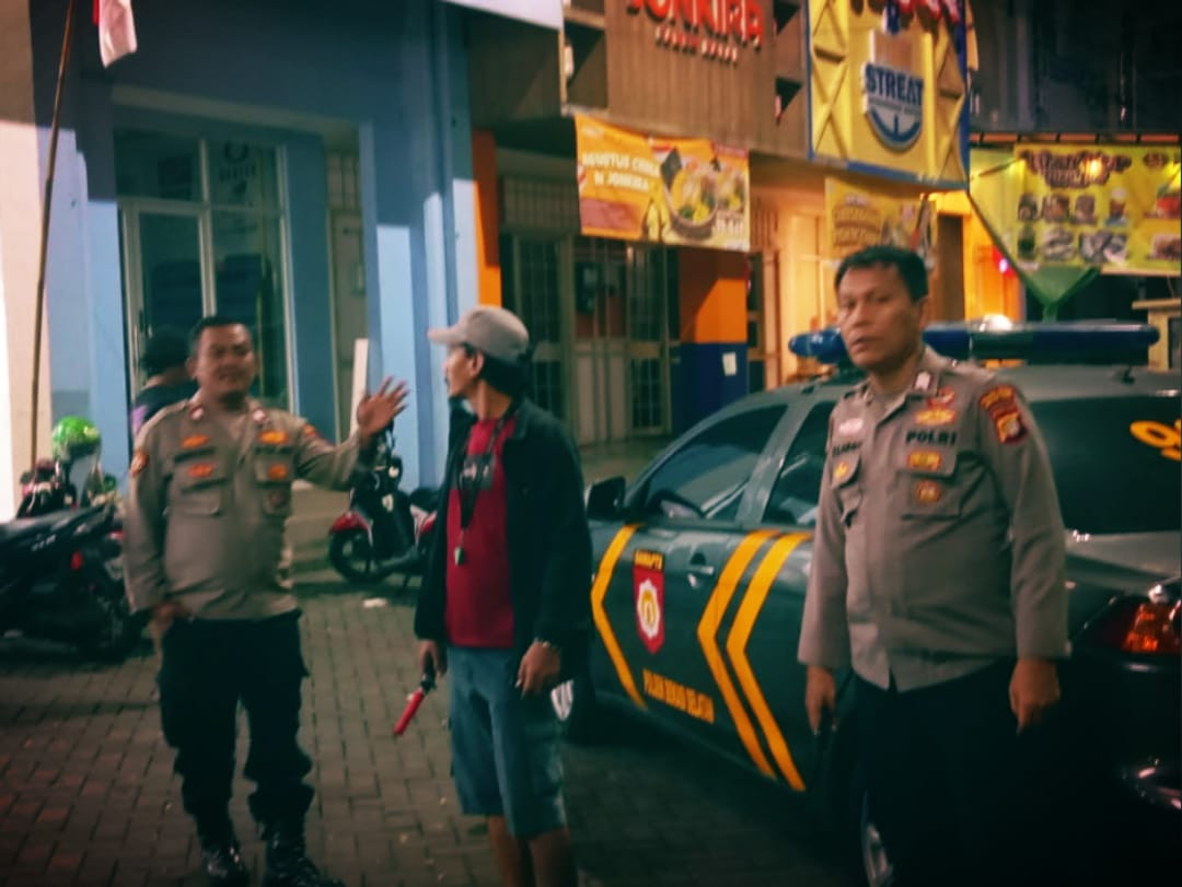 Polsek Bekasi Selatan Intensifkan Patroli Preventif Jaga Kondusifitas Kamtibmas Malam Hari