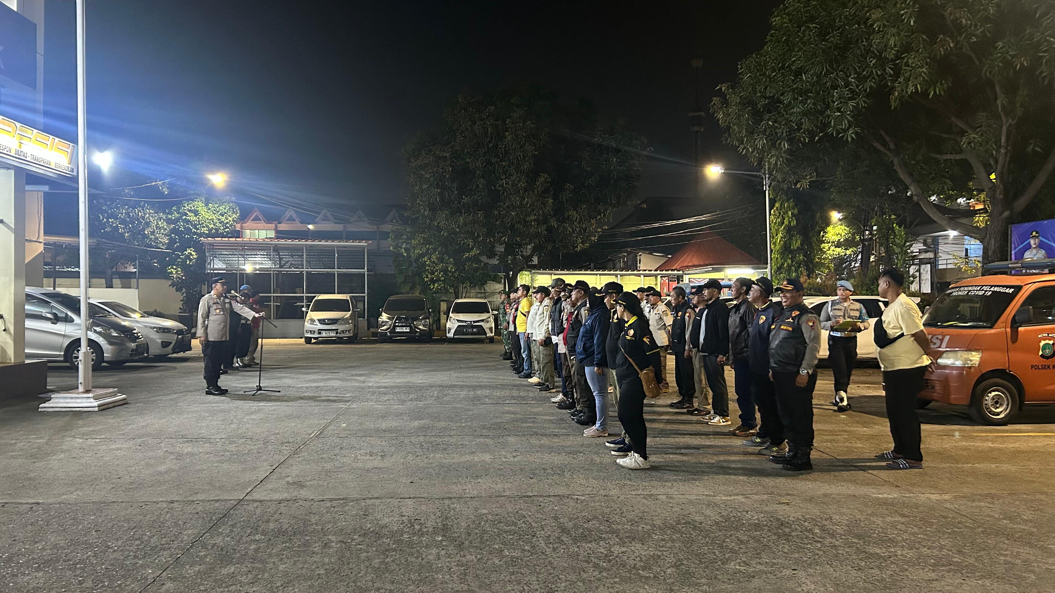 Polsek Koja Gelar Patroli KRYD, Antisipasi Kejahatan Jalanan dan Tawuran di Libur Panjang