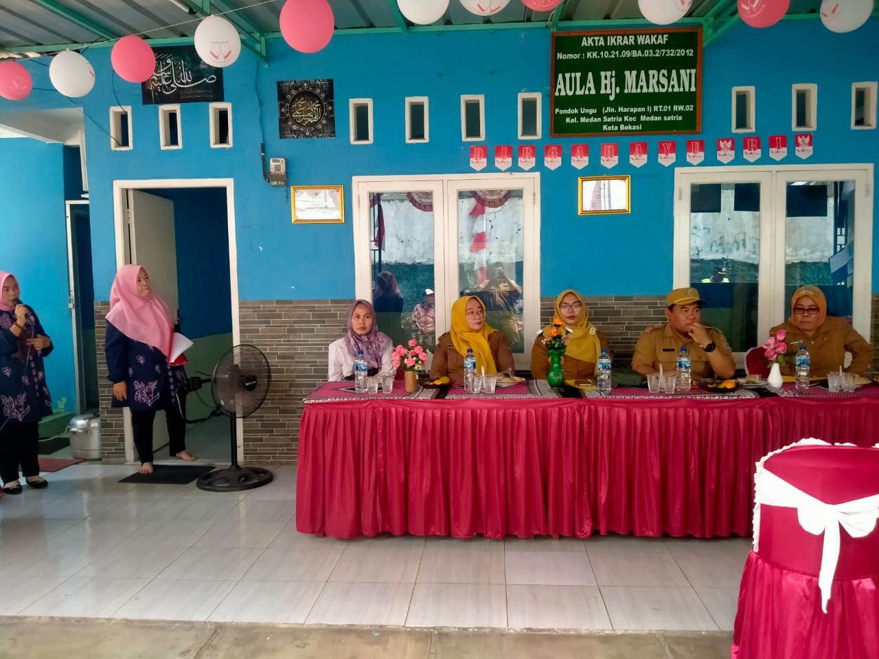 POLSEK MEDAN SATRIA DUKUNG PENILAIAN LOMBA RW NYOHOR DALAM RANGKA HUT RI KE-80 DI KELURAHAN MEDAN SATRIA