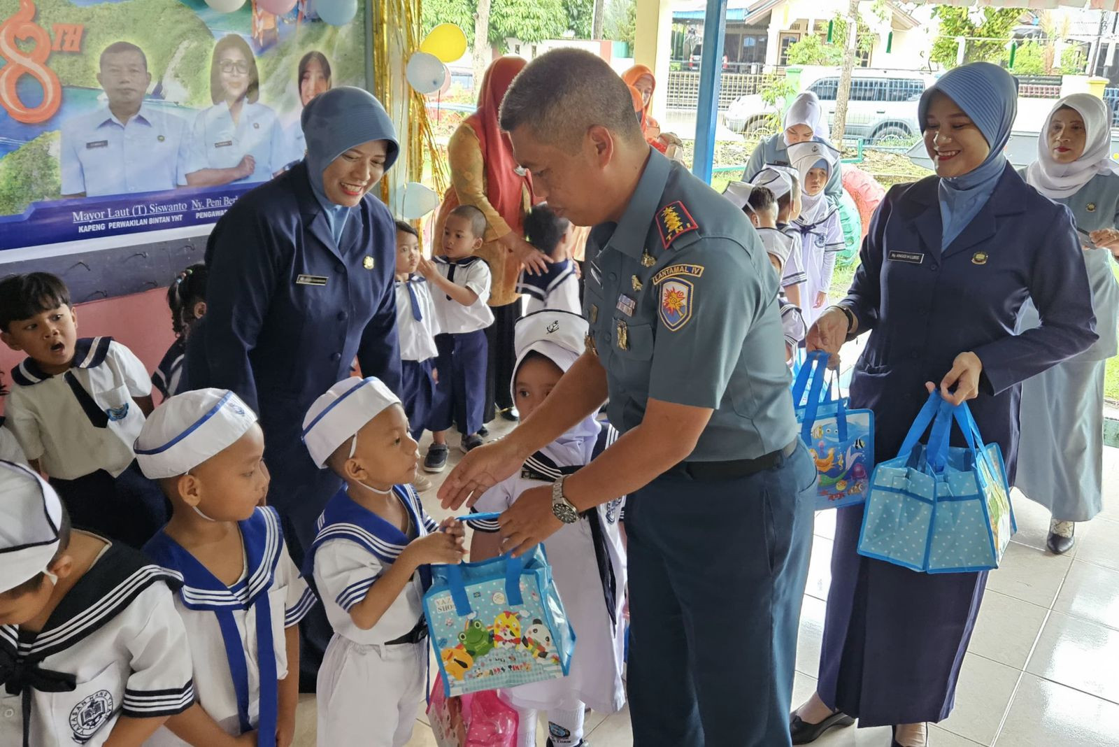 Danlanal Bintan Hadiri Peringatan Dirgahayu Yayasan Hang Tuah Ke-78 Tahun 2025