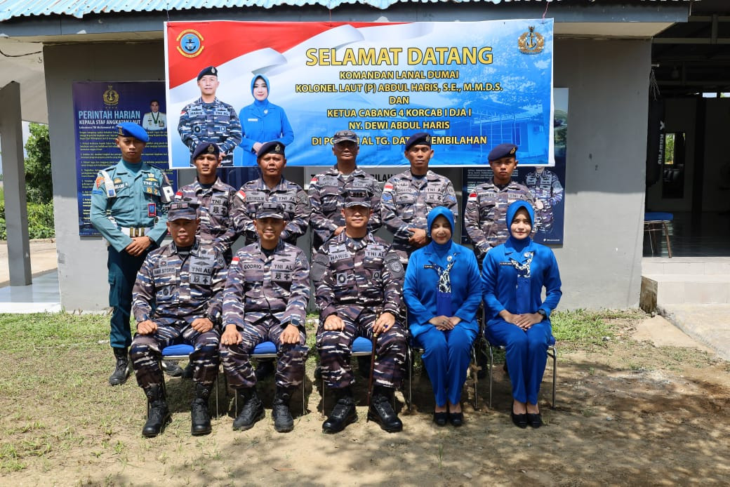 Kesiapsiagaan Maksimal Jadi Prioritas, Danlanal Dumai Tinjau Posal Tanjung Datu dan Posal Kuala Enok
