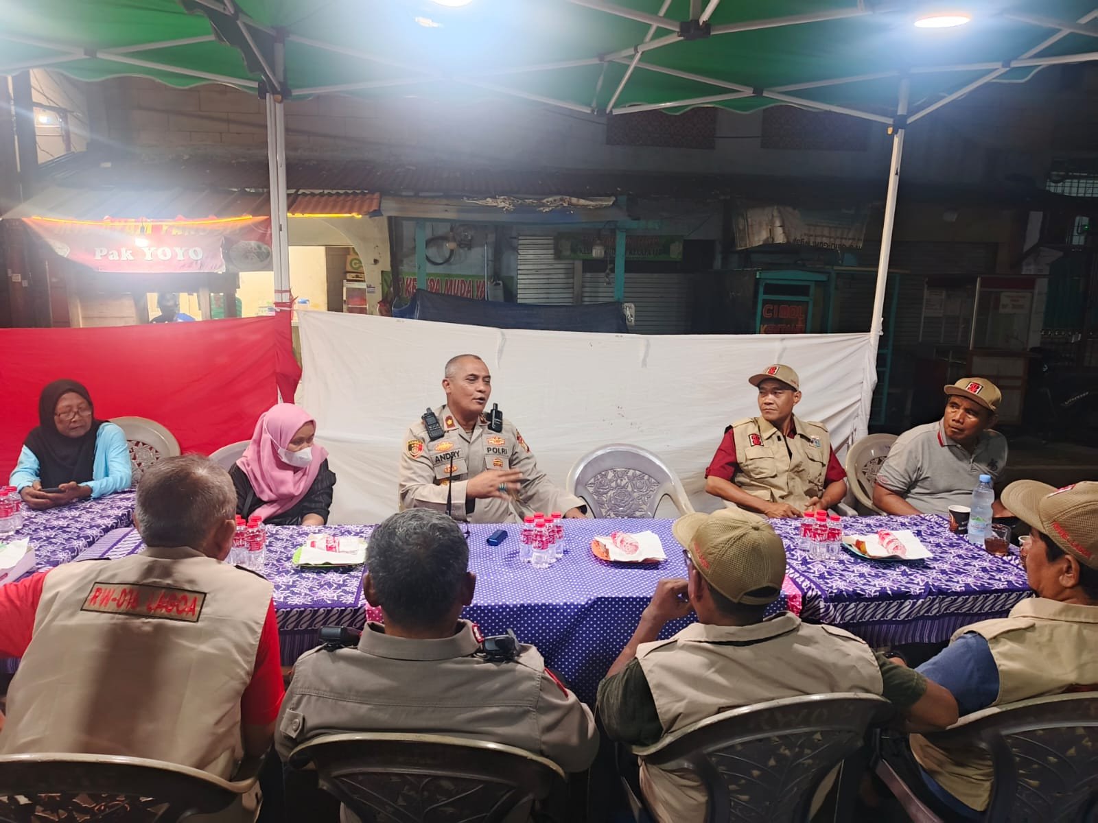 Melalui Jaga Jakarta On The Spot, Polsek Koja Bangun Kolaborasi Menjaga Kamtibmas