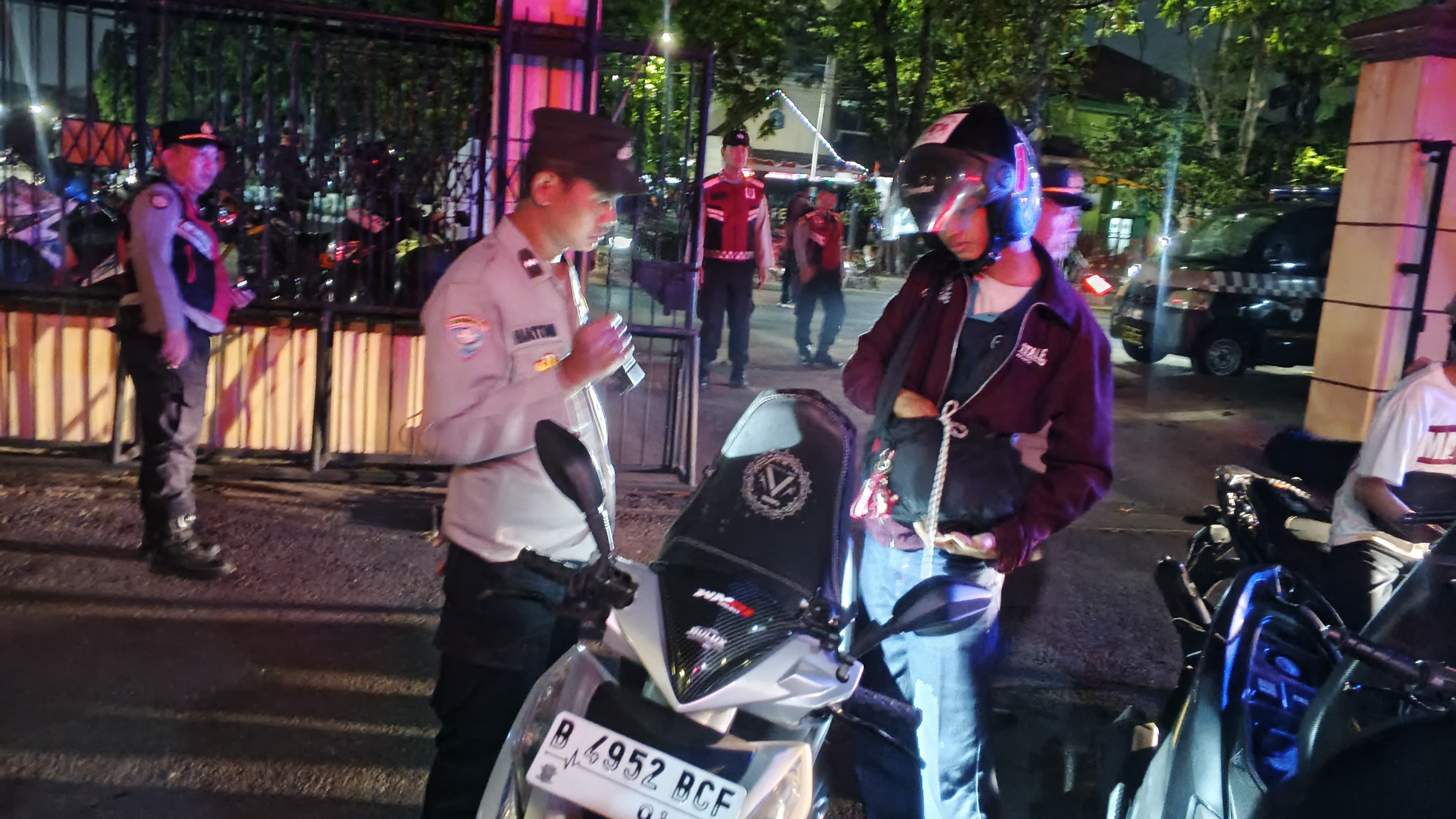 Polsek Metro Penjaringan KRYD : Antisipasi Tawuran dan Balap Liar