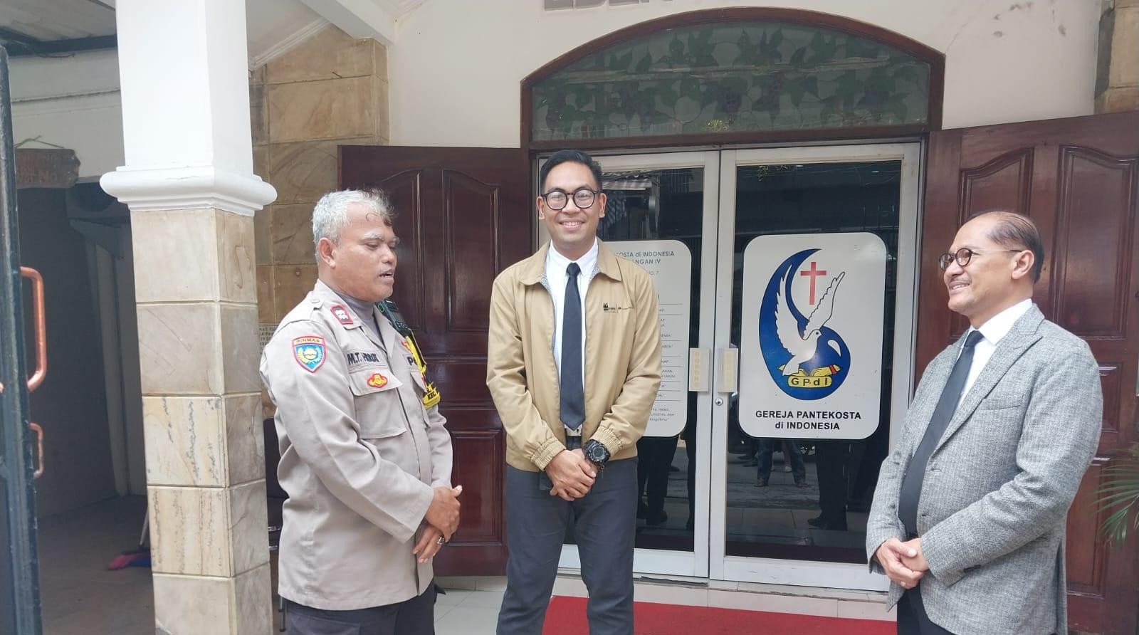 Polsek Pademangan Ajak Warga Jaga Keamanan Lewat Program Minggu Kasih