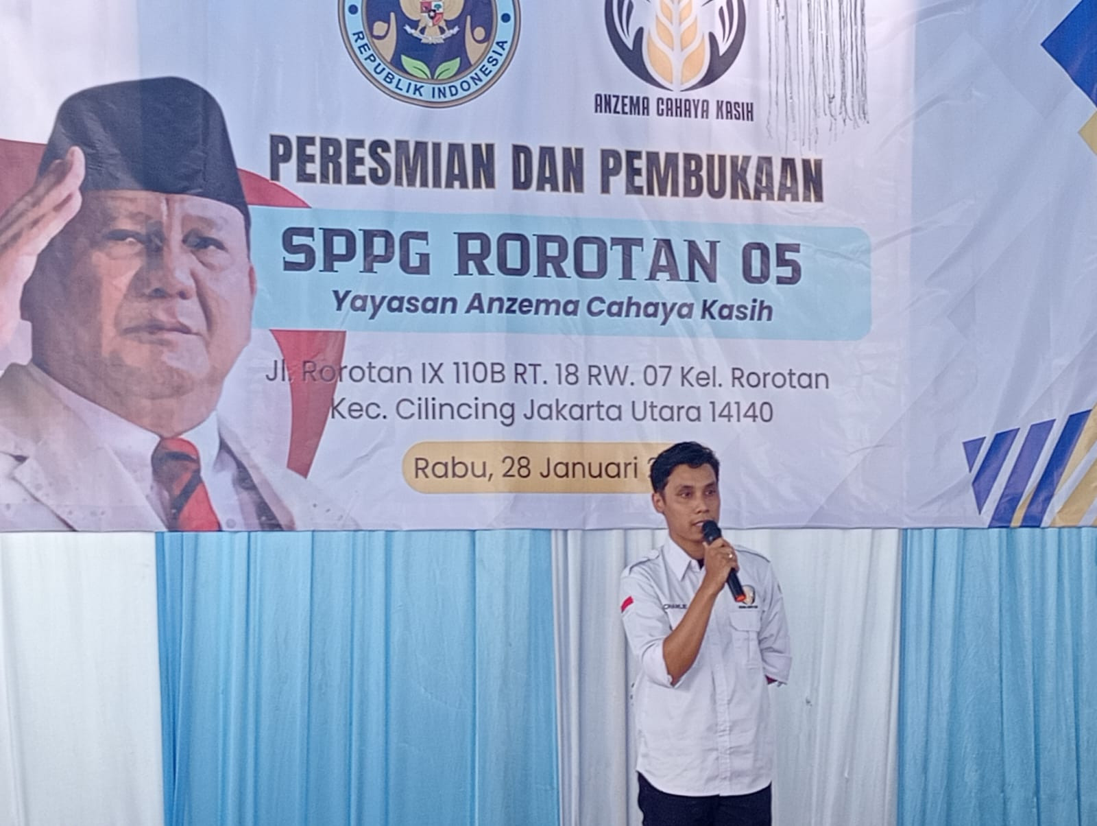 SPPG Rorotan 05 Resmi Dibuka, Dukung Program Pemenuhan Gizi Masyarakat