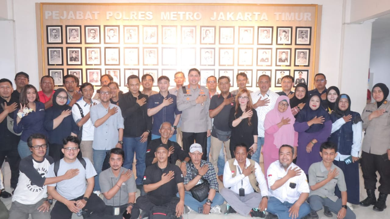 Perkuat Sinergi, Polres Metro Jakarta Timur dan Awak Media Sepakat Jalin Kolaborasi Komunikasi Publik yang Sehat
