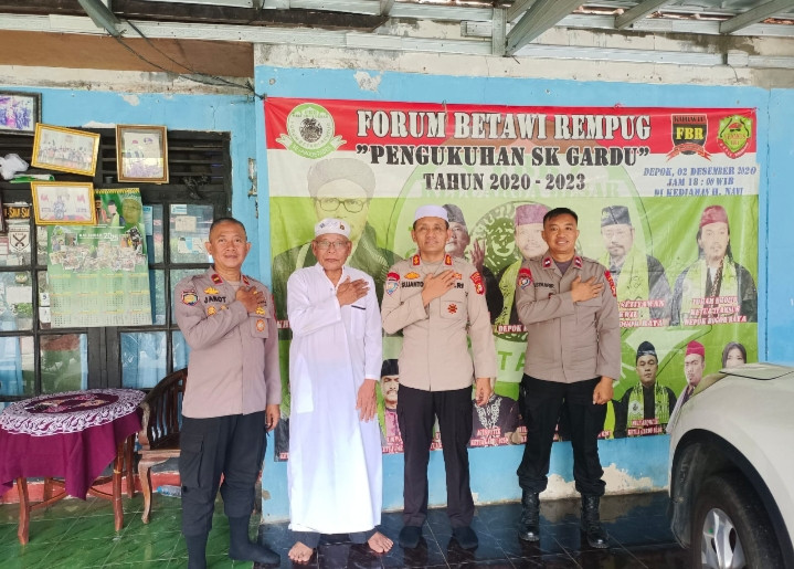 Silaturahmi Kamtibmas di Cinere, Polisi dan FBR Sepakat Perangi Premanisme