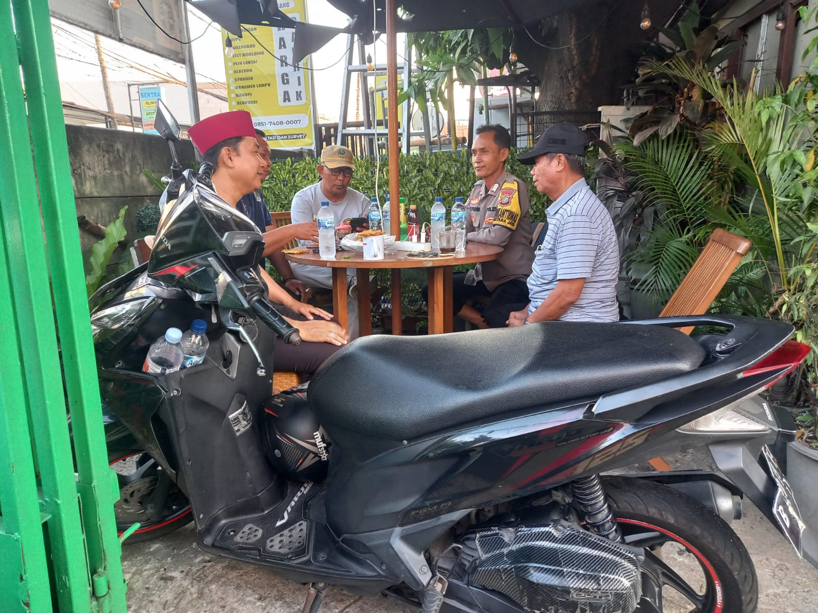 Bhabinkamtibmas Bintarajaya Ajak Warga Aktif Jaga Kamtibmas