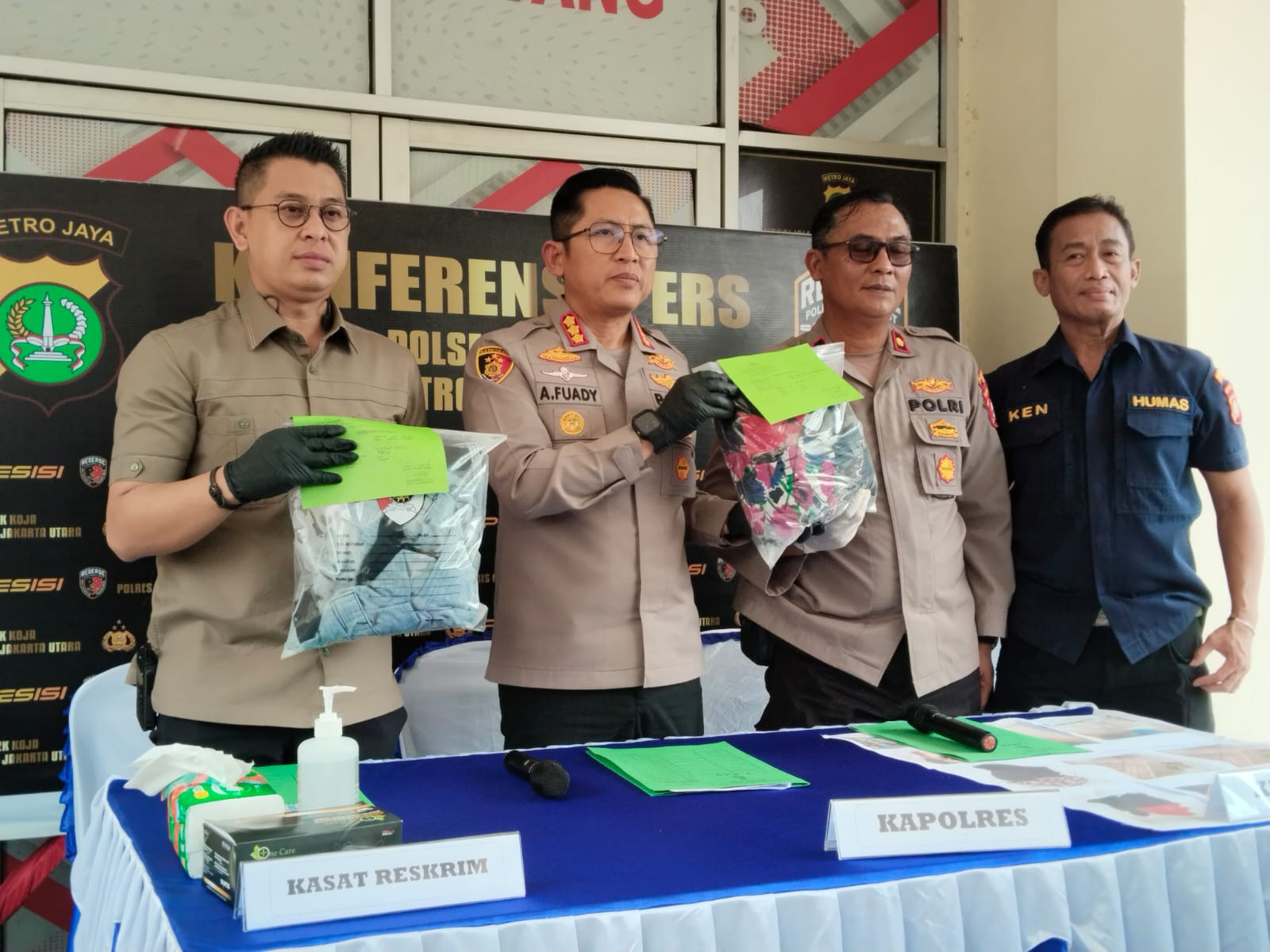 Polres Metro Jakarta Utara Ungkap Kasus Penemuan Janin di Koja, Dua Pelaku Diamankan