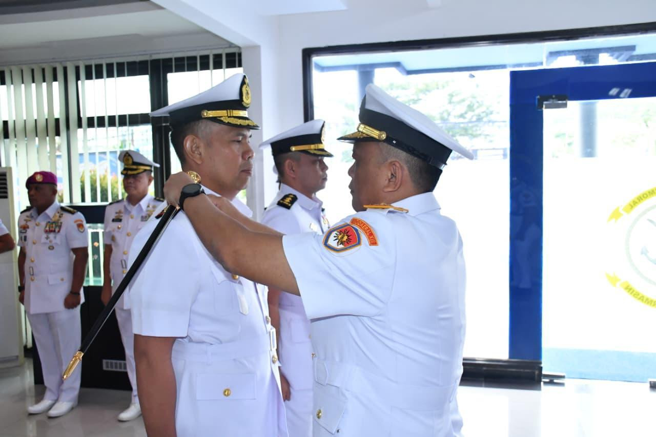 Danlanal Banjarmasin Resmi Dijabat Oleh Letkol Laut (P) Galih Nurna Putra, S.H., M.Tr.Opsla