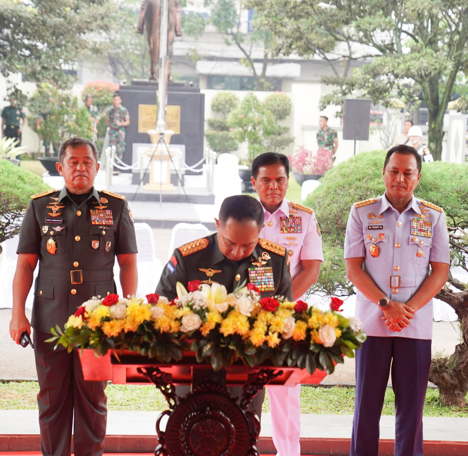 Panglima TNI Resmikan Gedung Grha Wiyata Yuddha Seskoad