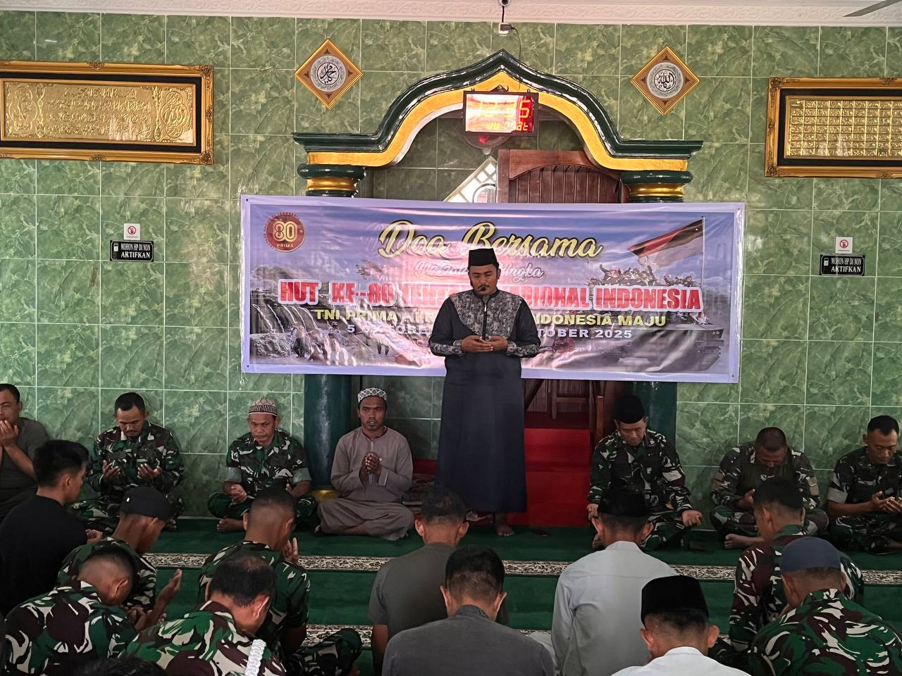 Kodim 1710/Mimika Gelar Doa Bersama Dalam Rangka Memperingati HUT Ke-80 TNI Tahun 2025