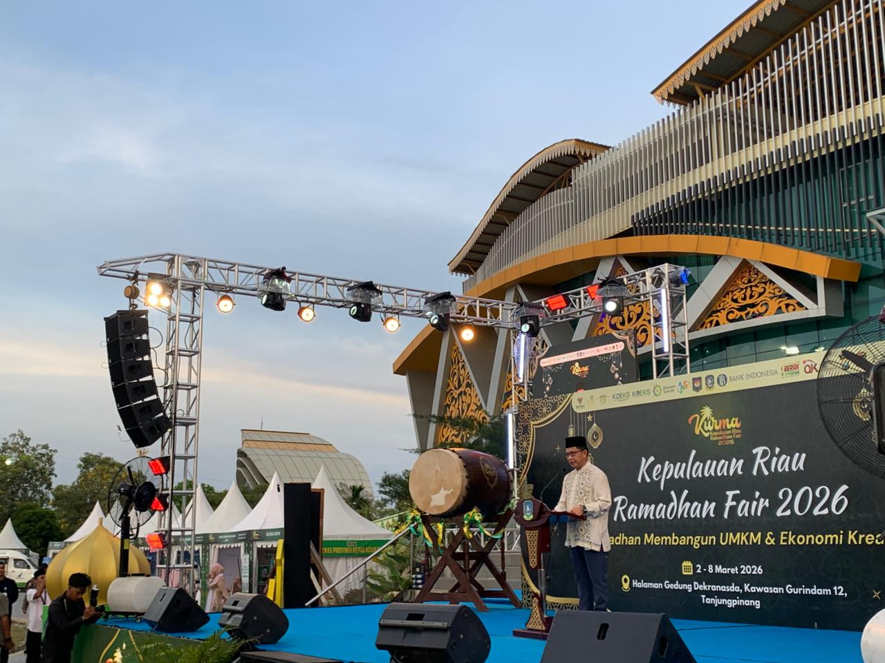 TNI AL Dukung Pemberdayaan Ekonomi Masyarakat Melalui Kepri Ramadhan Fair 2026