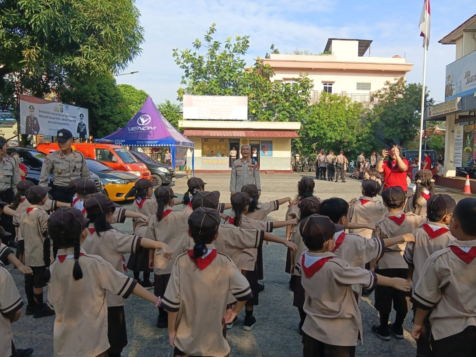 Polsek Koja Edukasi Siswa Lewat Program Polisi Sahabat Anak, Perkuat Kesadaran Kamtibmas Sejak Dini