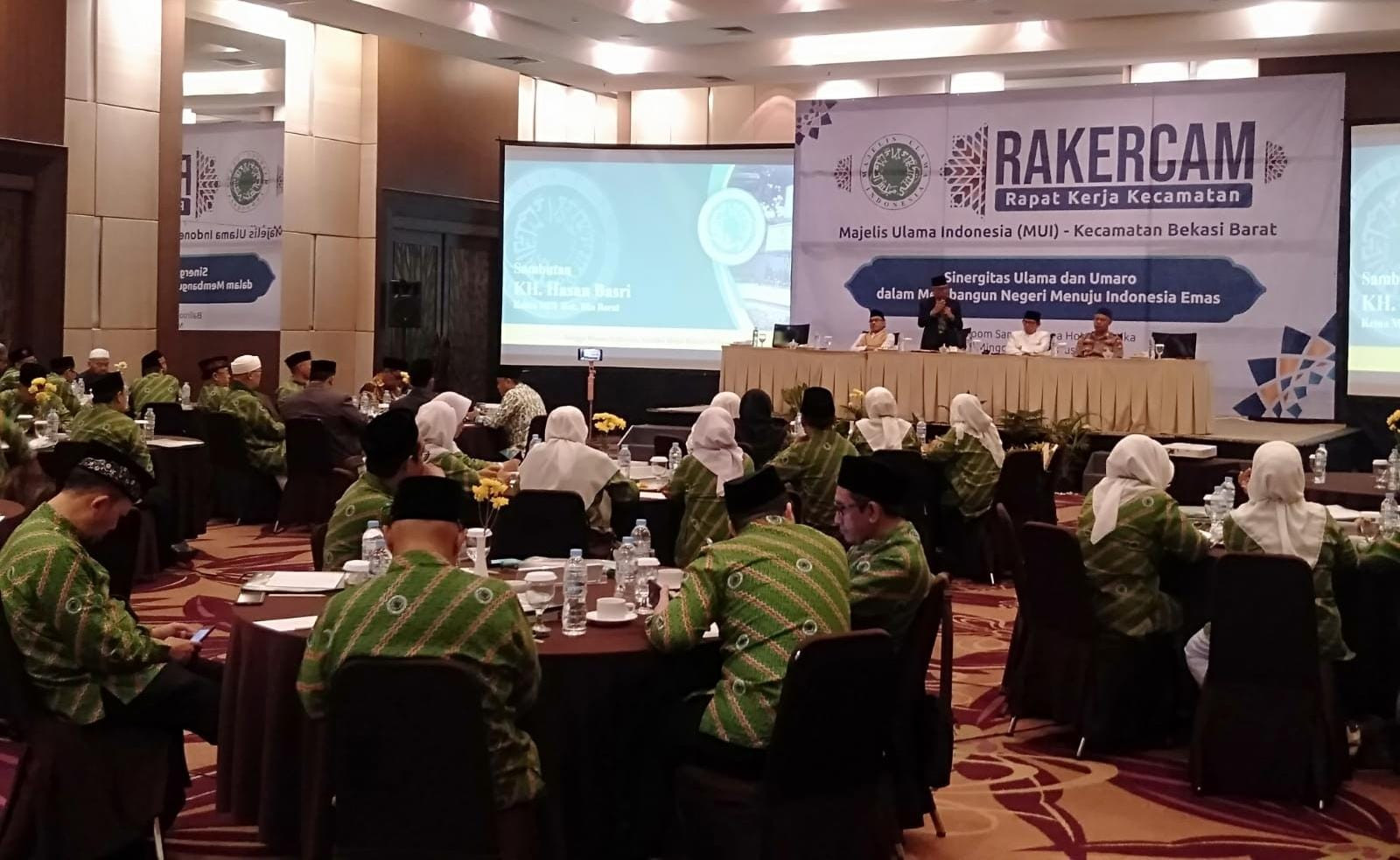 Kapolsek Bekasi Barat Hadiri Rakercam MUI Kecamatan Bekasi Barat untuk Perkuat Sinergitas Ulama dan Polri