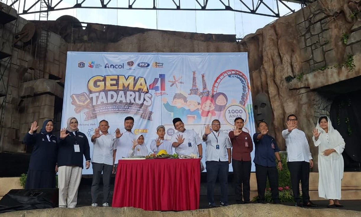 HUT ke-41 Dufan Ancol, 1.000 Anak Yatim-Dhuafa Diajak Ngaji dan Gratis Main Wahana