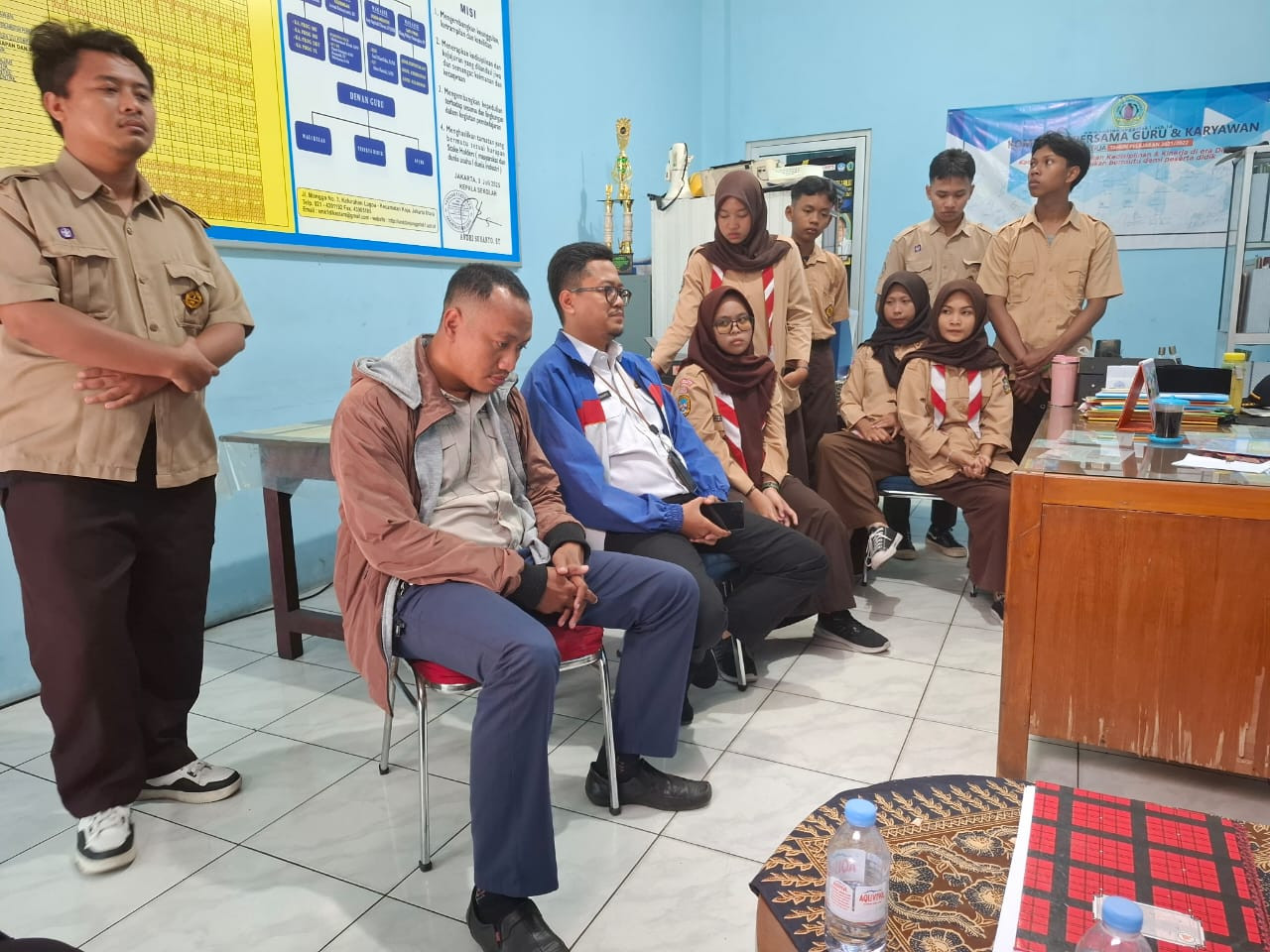 Polsek Koja Gelar Penyuluhan di SMK Tanjung Priok 1, Imbau Pelajar Jauhi Aksi Unras