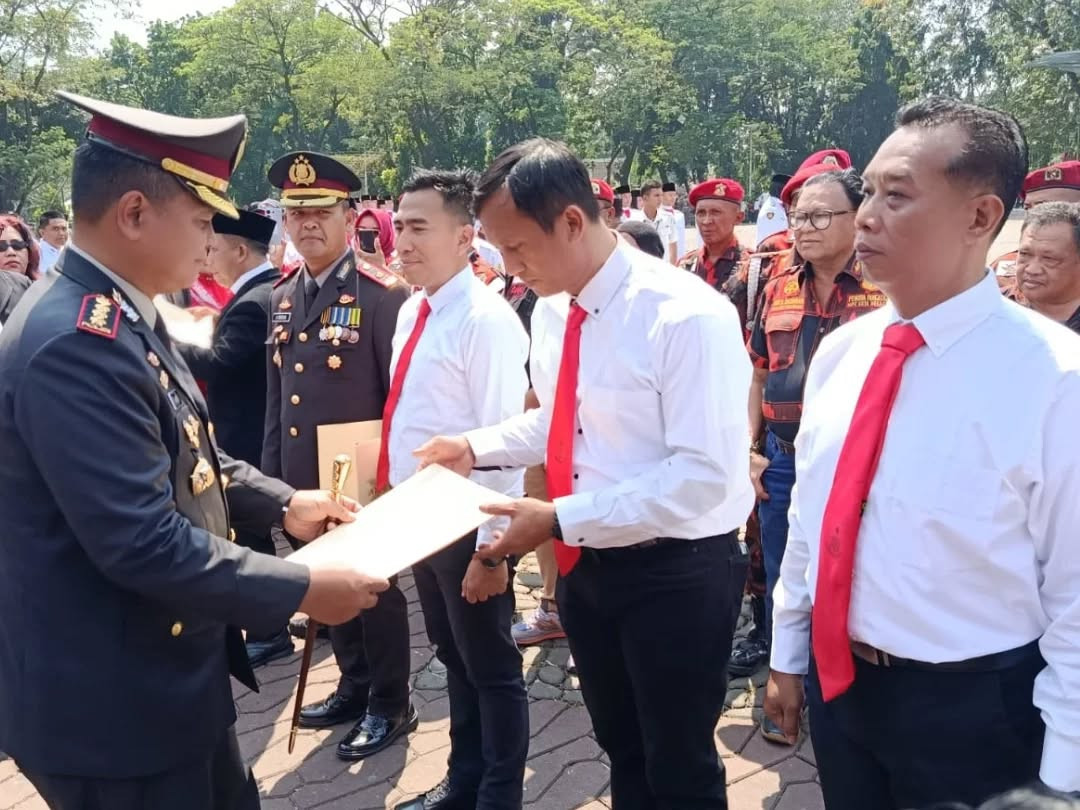 Polsek Bekasi Selatan Ungkap Vandalisme Raih Penghargaan dari Pemkot Bekasi pada HUT RI ke-80