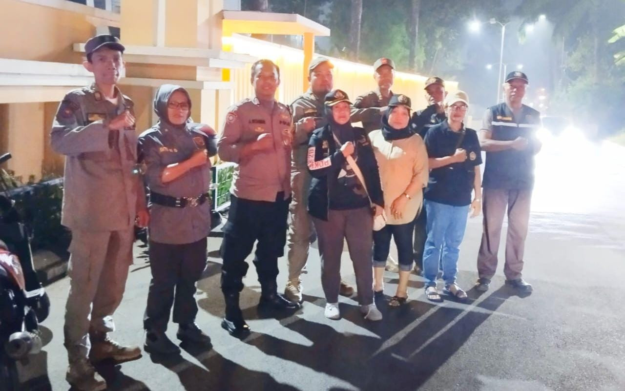 Patroli Kamtibmas Gabungan Kelurahan Jatimelati Kota Bekasi