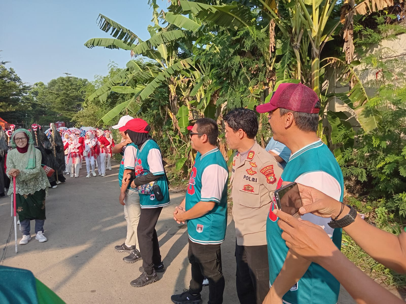 Semarak HUT RI ke-80, Warga Medan Satria Antusias Ikuti Gerak Jalan Santai
