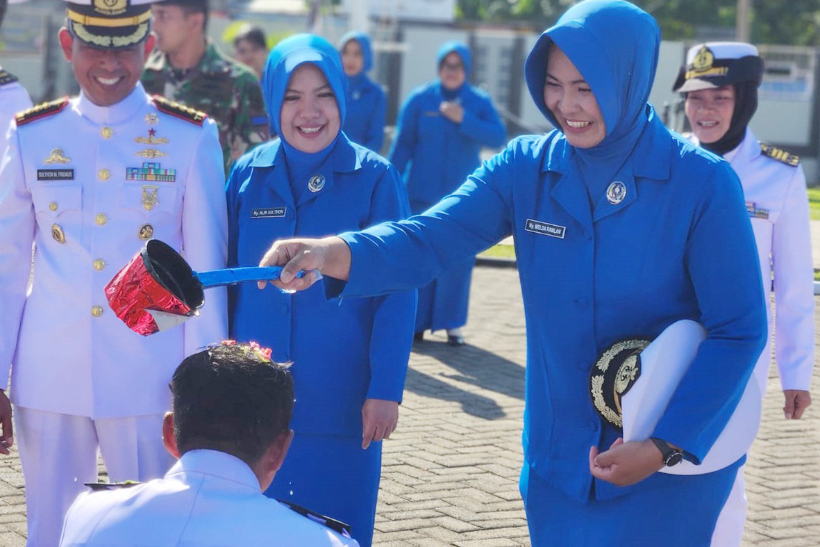 Kenaikan Pangkat Prajurit Satlinlamil 3 Harus Diikuti Peningkatan Profesionalisme