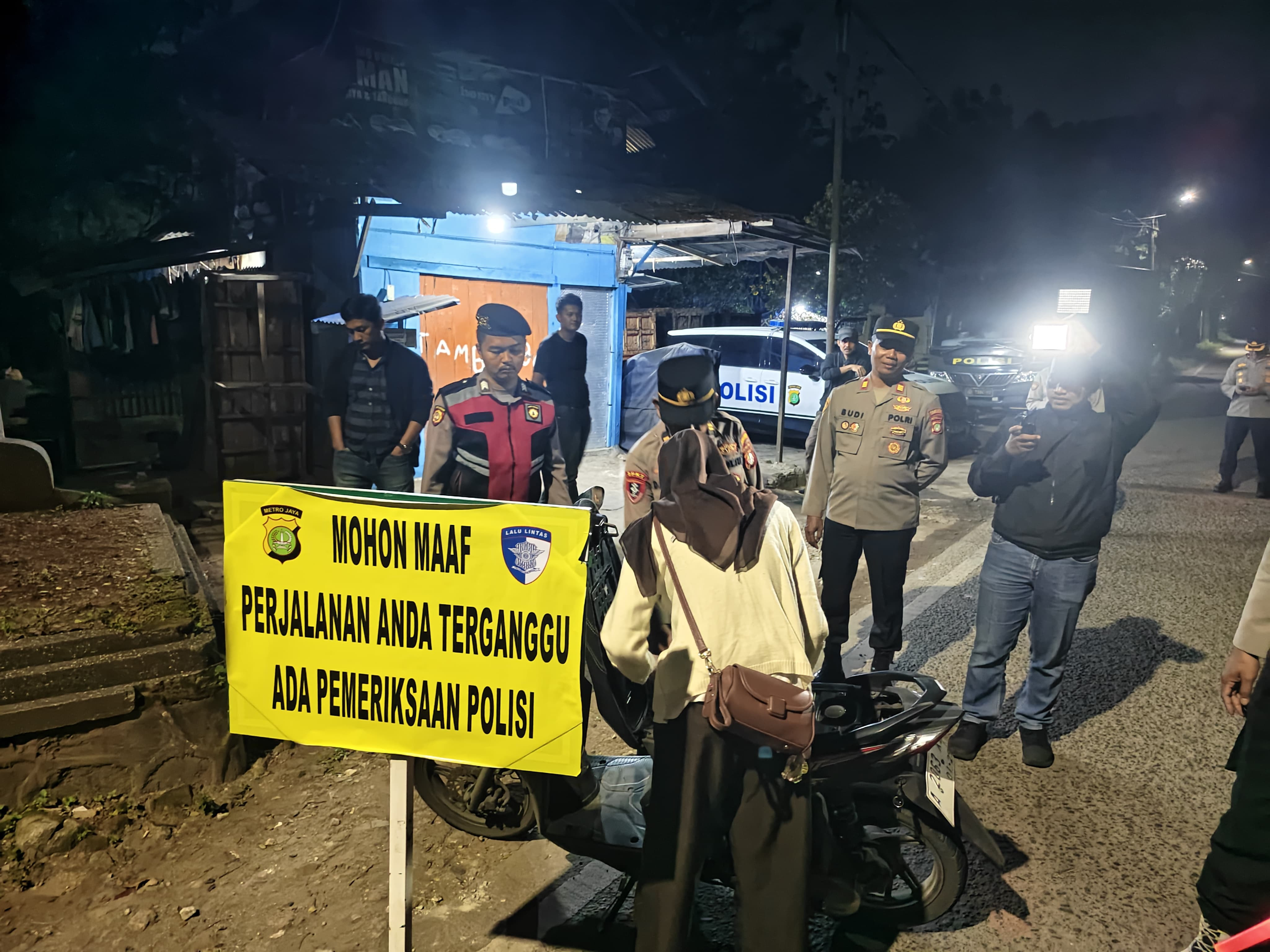 Patroli JAGA JAKARTA+ Sisir Jalanan Kota Tangerang Dini Hari, Polisi Tekan Angka Kriminalitas