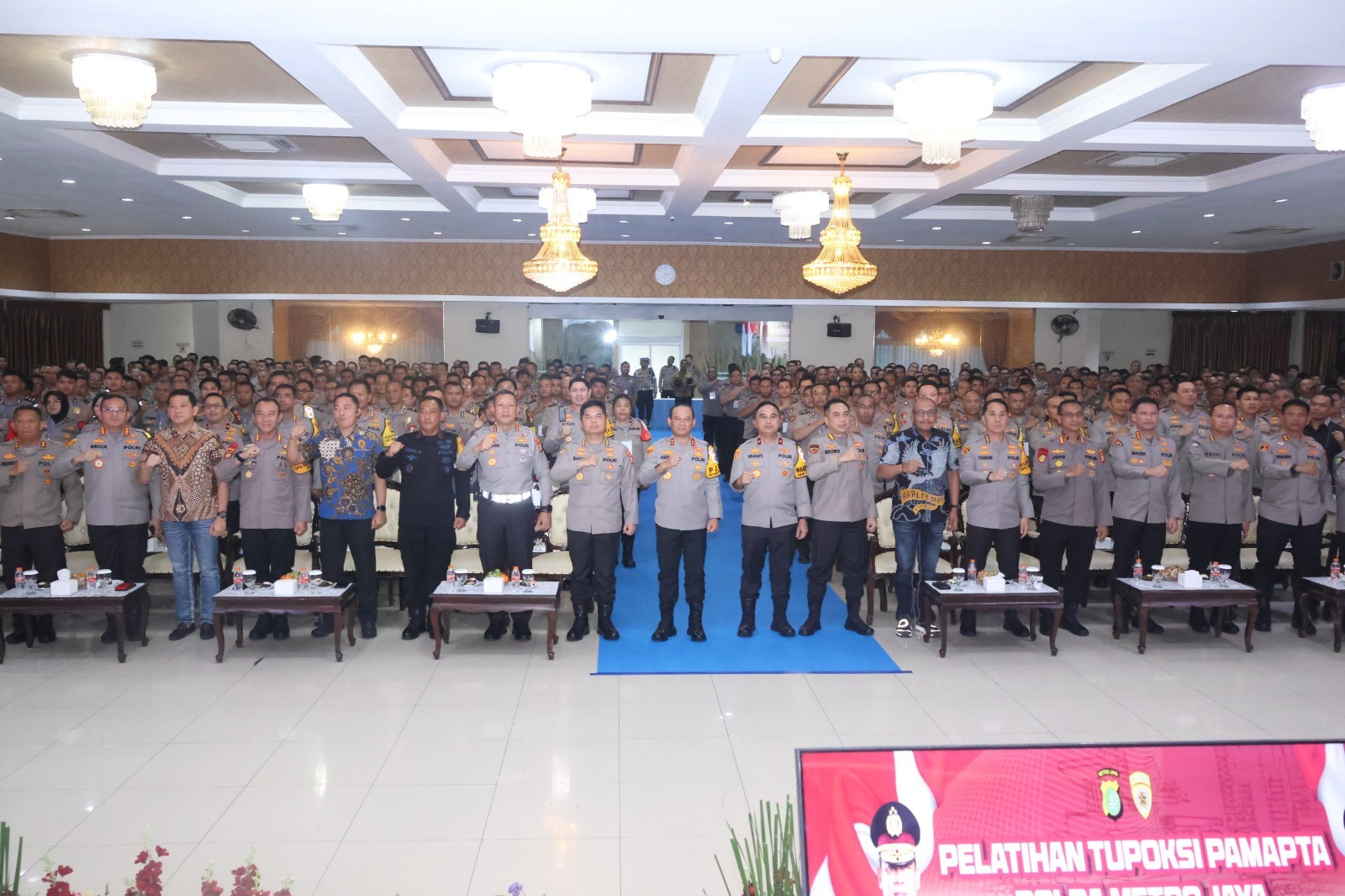 Polda Metro Jaya Gelar Pelatihan Tupoksi Pamapta, Tekankan Empati dan Profesionalisme Polisi