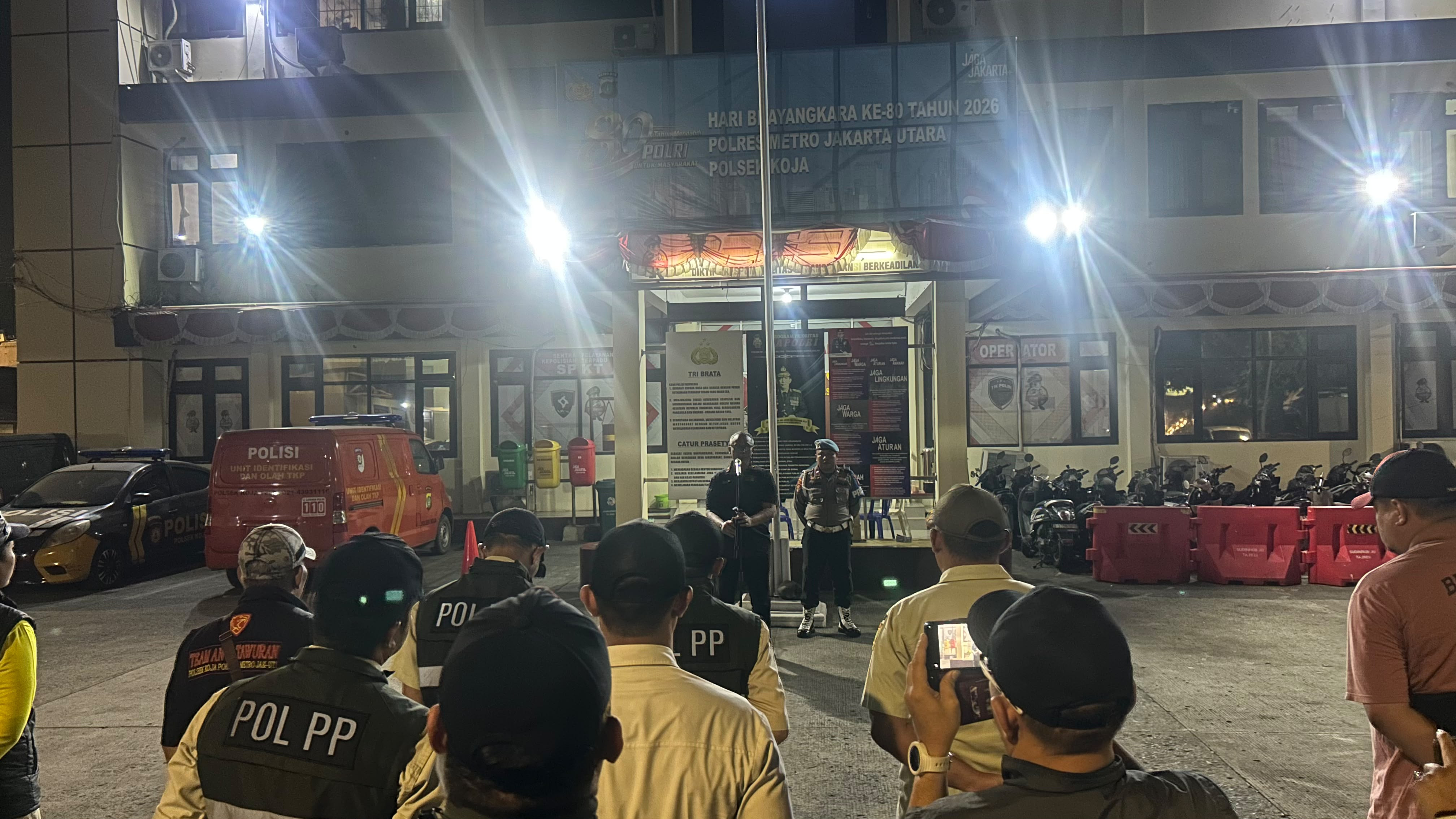 Polsek Koja Kerahkan 63 Personel dalam KRYD, Perkuat Patroli Cegah Tawuran dan Kejahatan Jalanan