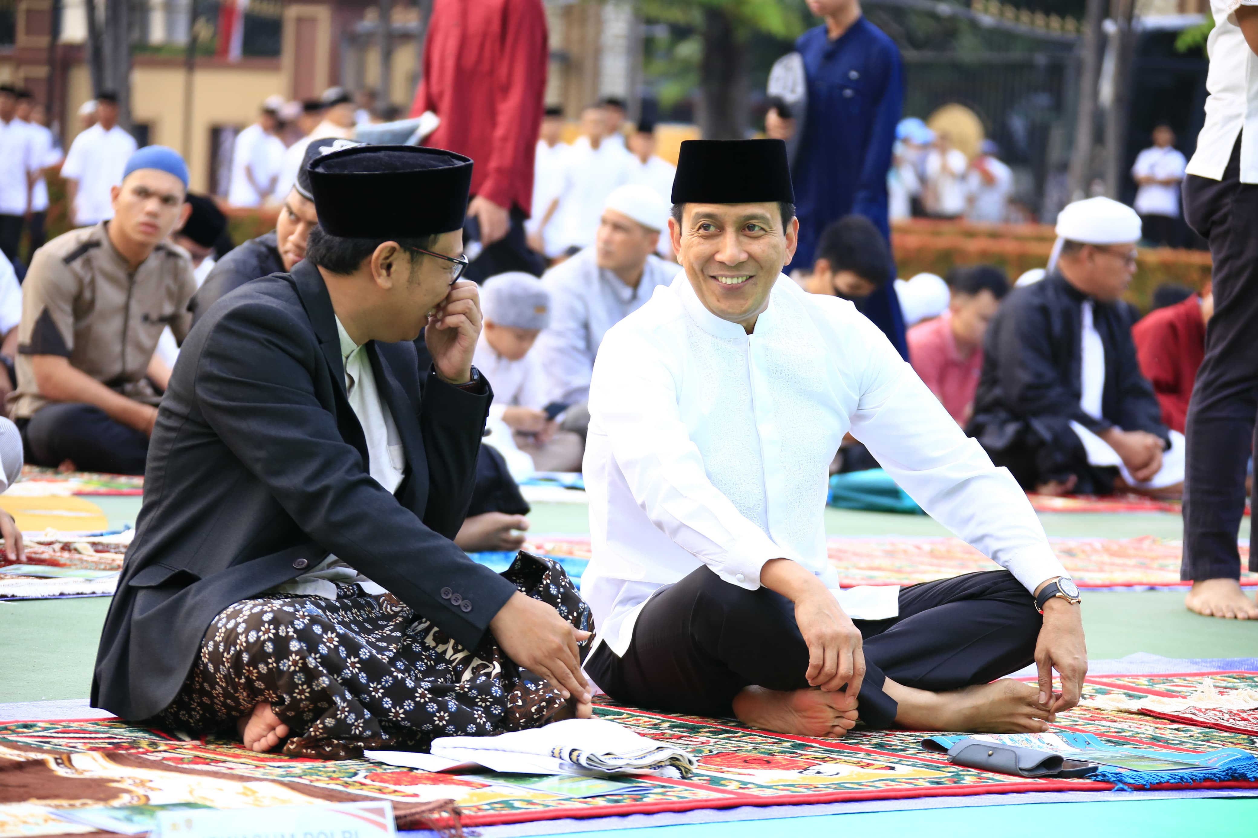 Gelar Salat Idul Adha, Jajaran Polri Tingkatkan Kepedulian Demi Persatuan