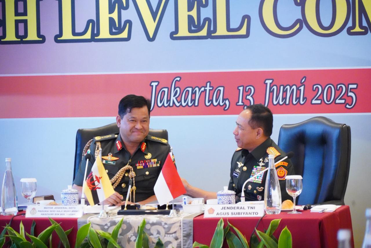 Pimpin Sidang HLC Ke-5, Panglima TNI Sepakati Kerjasama Militer Dengan Panglima Brunei Darussalam