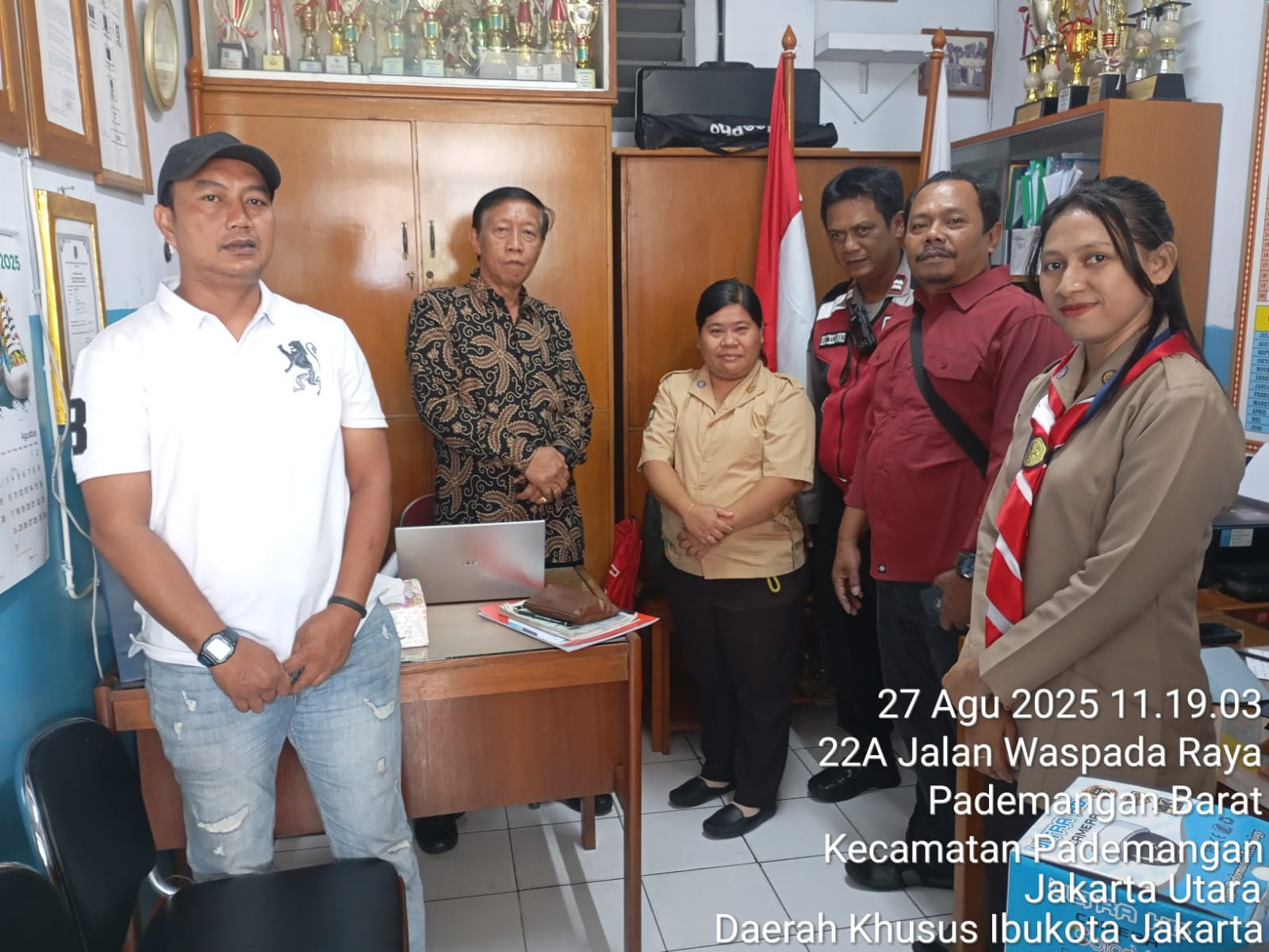 Polsek Pademangan Himbau Pelajar SMA dan SMK, Ajak Jauhi Tawuran dan Narkoba