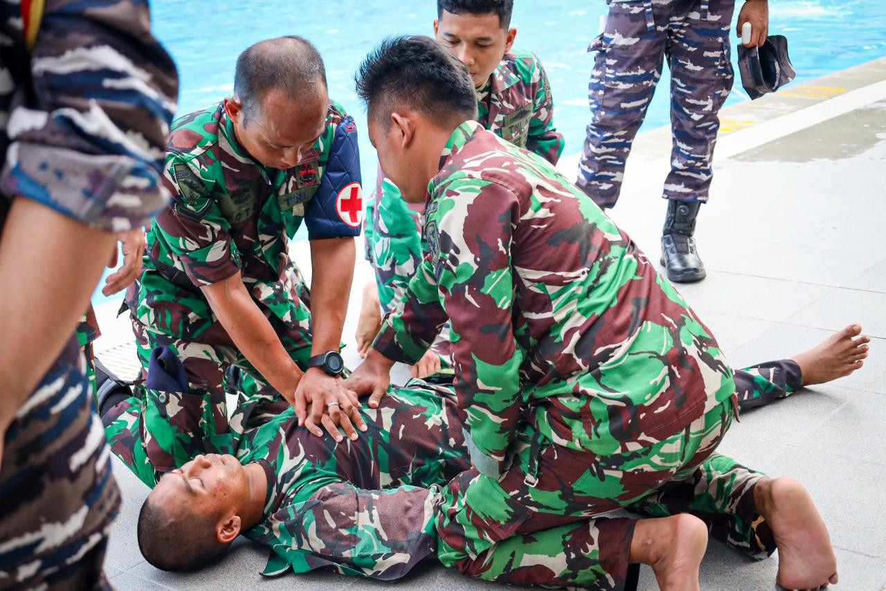 Kodaeral IX Ambon Gelar Uji Terampil Glagaspur Pangkalan Tahun 2025