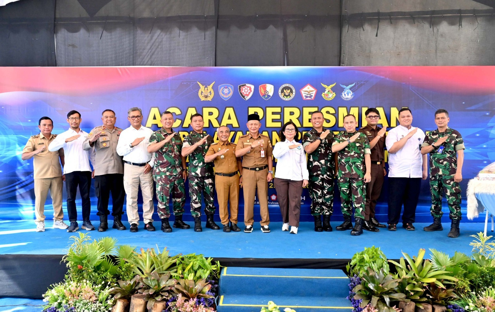 Dukung Program Asta Cita Presiden RI, Danlanud Sjamsudin Noor Resmikan SPPG Maluka Baulin Perkuat Gizi Generasi Bangsa