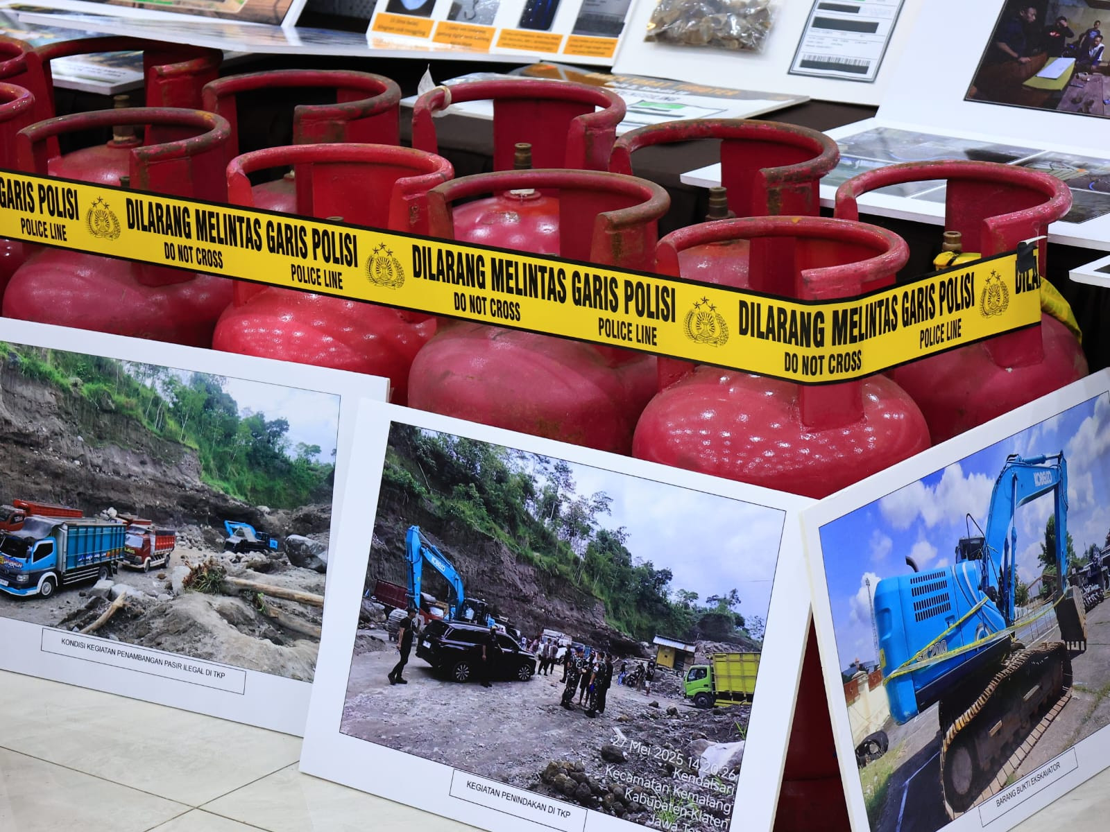 Bareskrim Ungkap Tambang Pasir Ilegal Rugikan Negara Hingga Rp1 Miliar