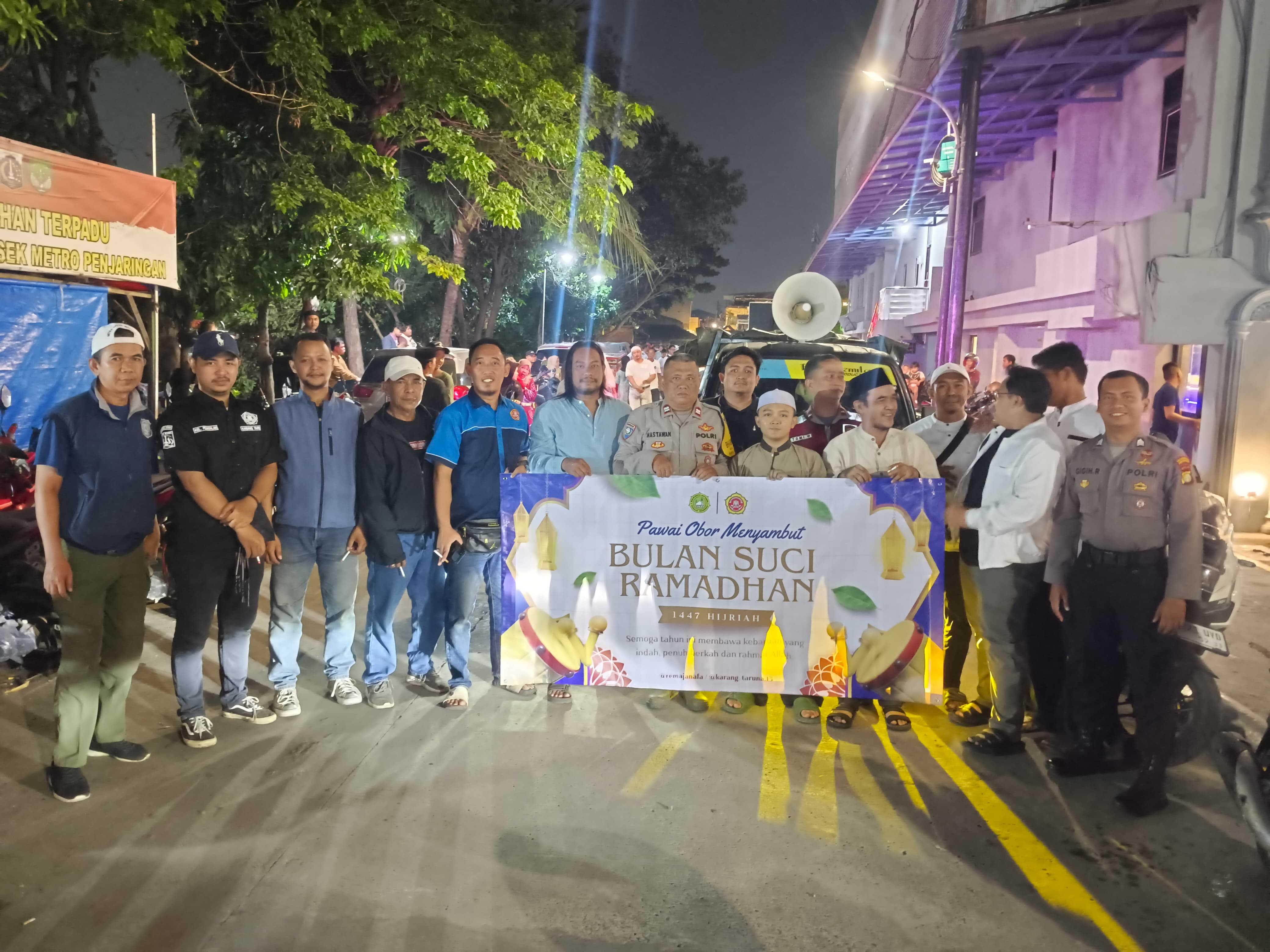 Pawai Obor Semarakkan Pejagalan, 500 Warga RW 015 Sambut Ramadhan 1447 H dengan Penuh Khidmat