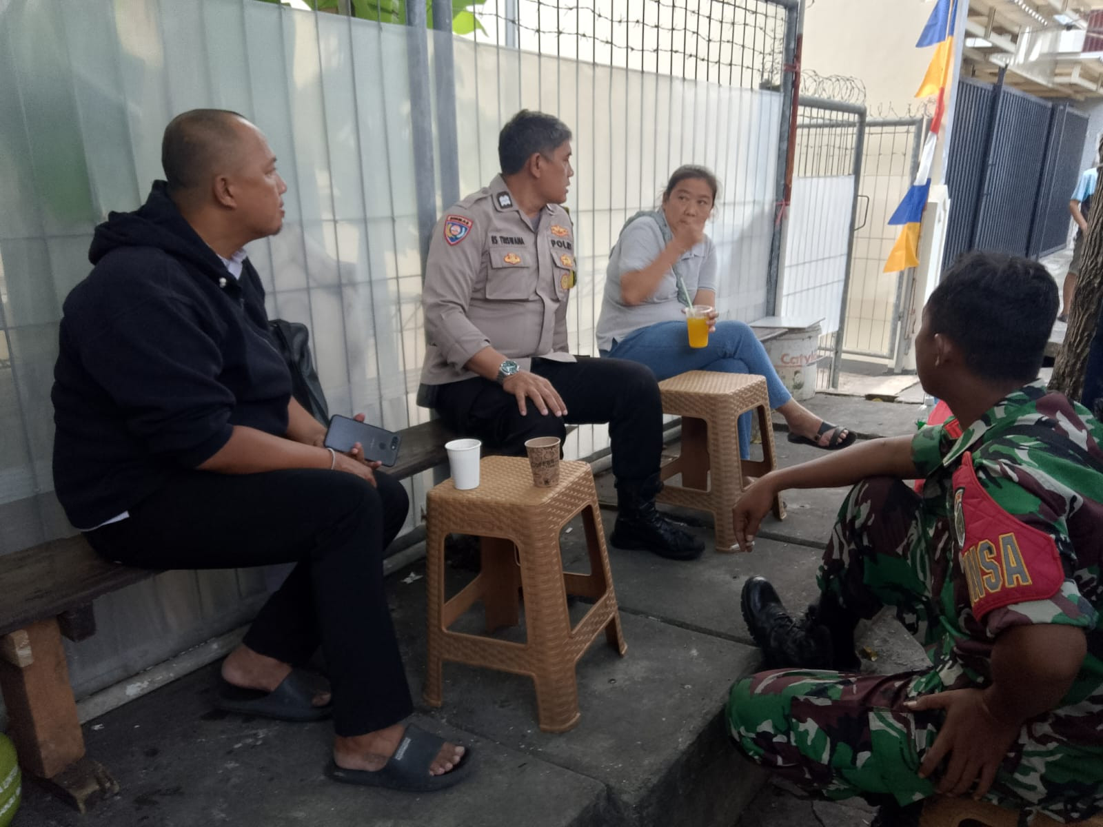 Polisi Kelapa Gading Gelar Program Cooling System, Warga Diajak Aktif Jaga Lingkungan
