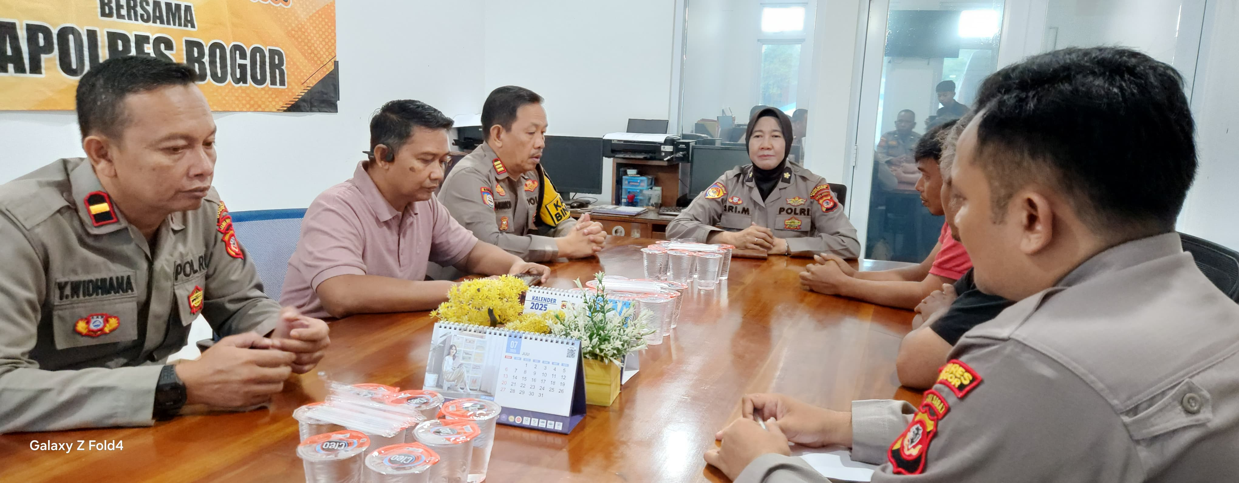 Melalui Jum’at Curhat, Polres Bogor Serap Aspirasi dan Beri Solusi
