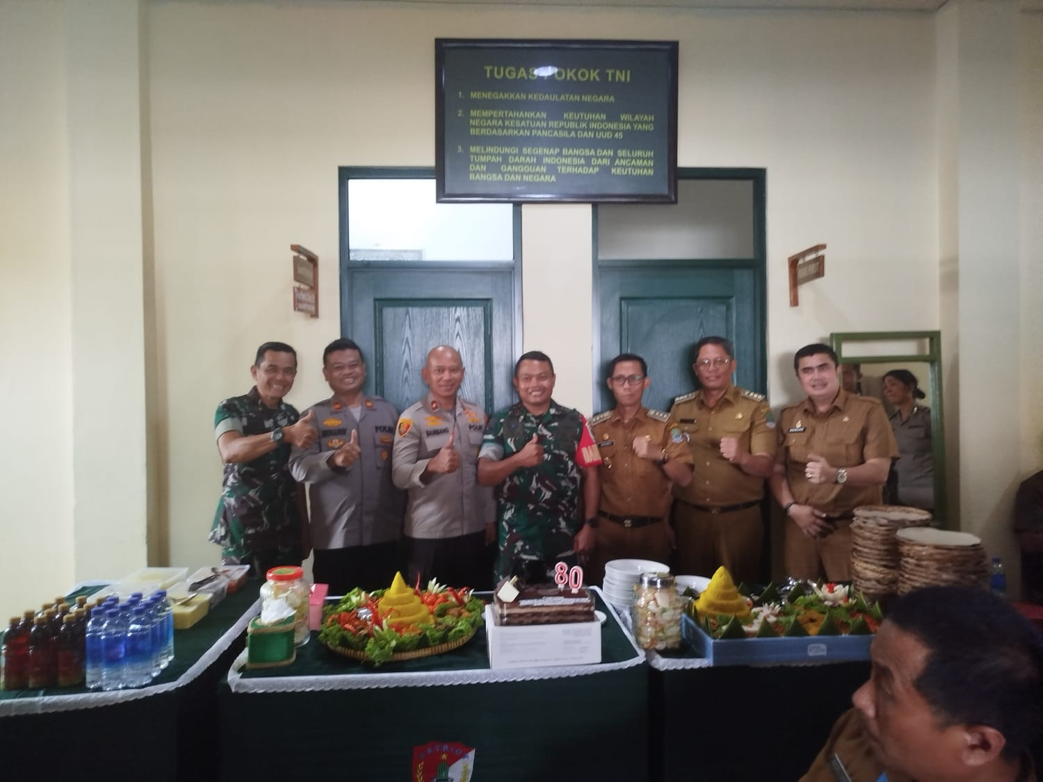 Tingkatkan Sinergitas, Tiga Pilar Pondok Gede Sambangi Koramil 02 Pondok Gede dalam Rangka HUT TNI ke-80