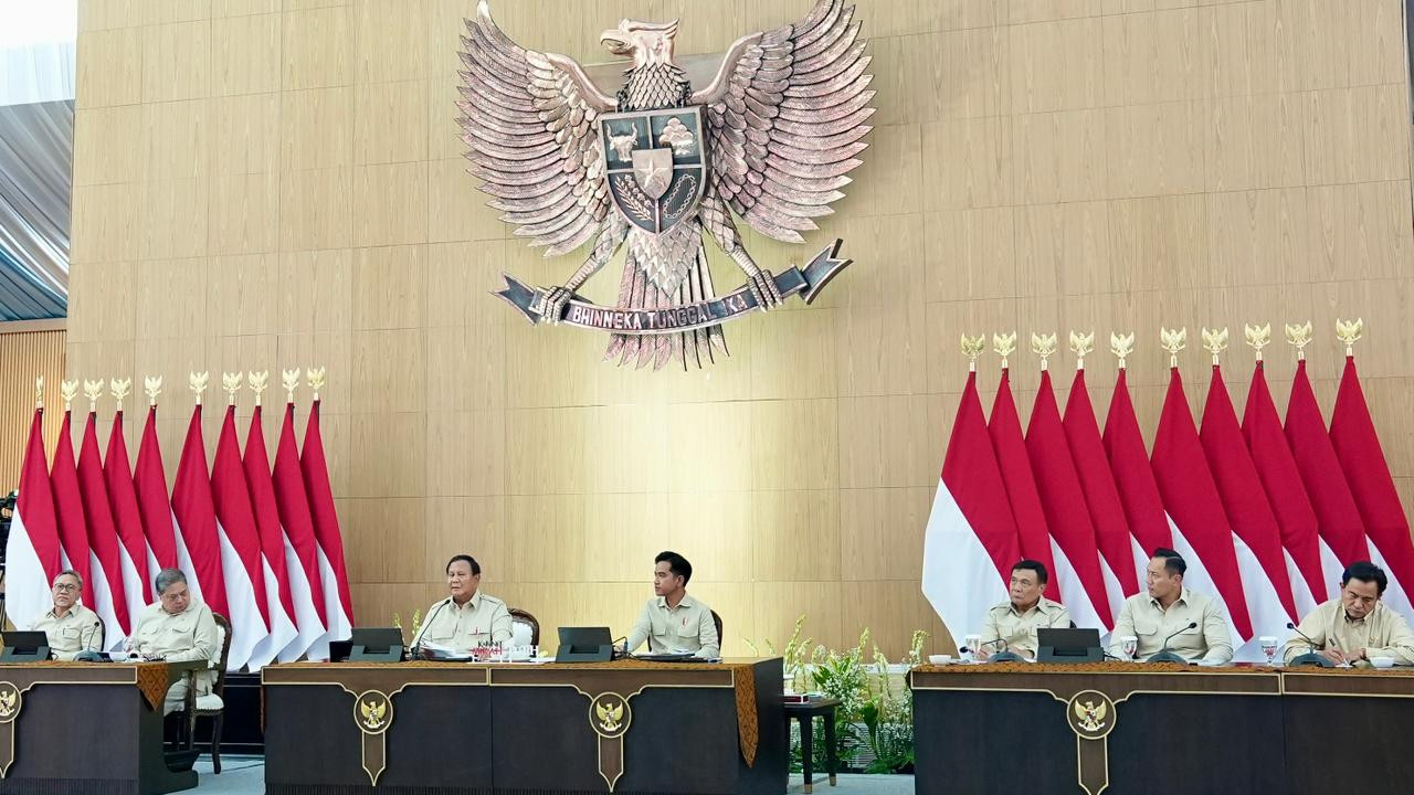 Prabowo Apresiasi Kinerja Anggota Kabinet: Ambil Keputusan Butuh Keberanian