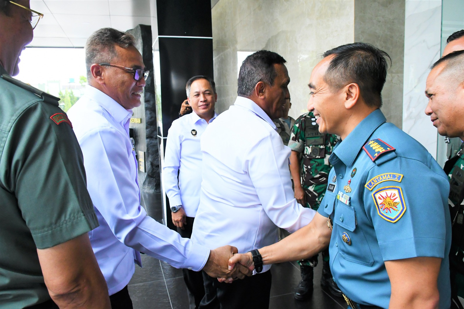 Dukung Keberhasilan Program Pemerintah, Wadan Lantamal I Hadiri Rakor Kunker Staf Ahli Menkopolhukam