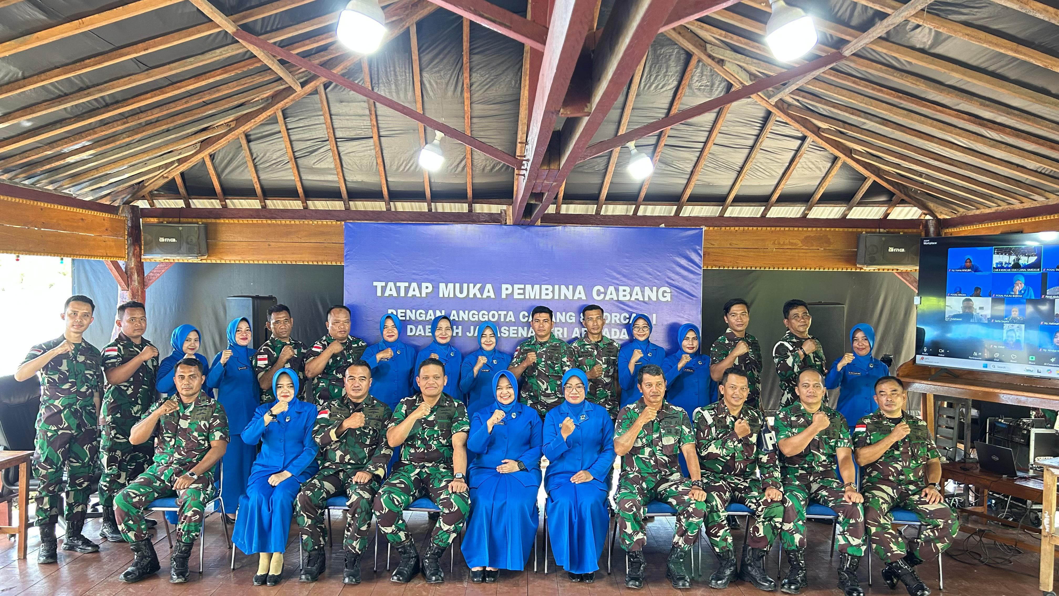 Tatap Muka Pembina Cabang Dengan Anggota Jalasenastri Cabang 8 Korcab I DJA I